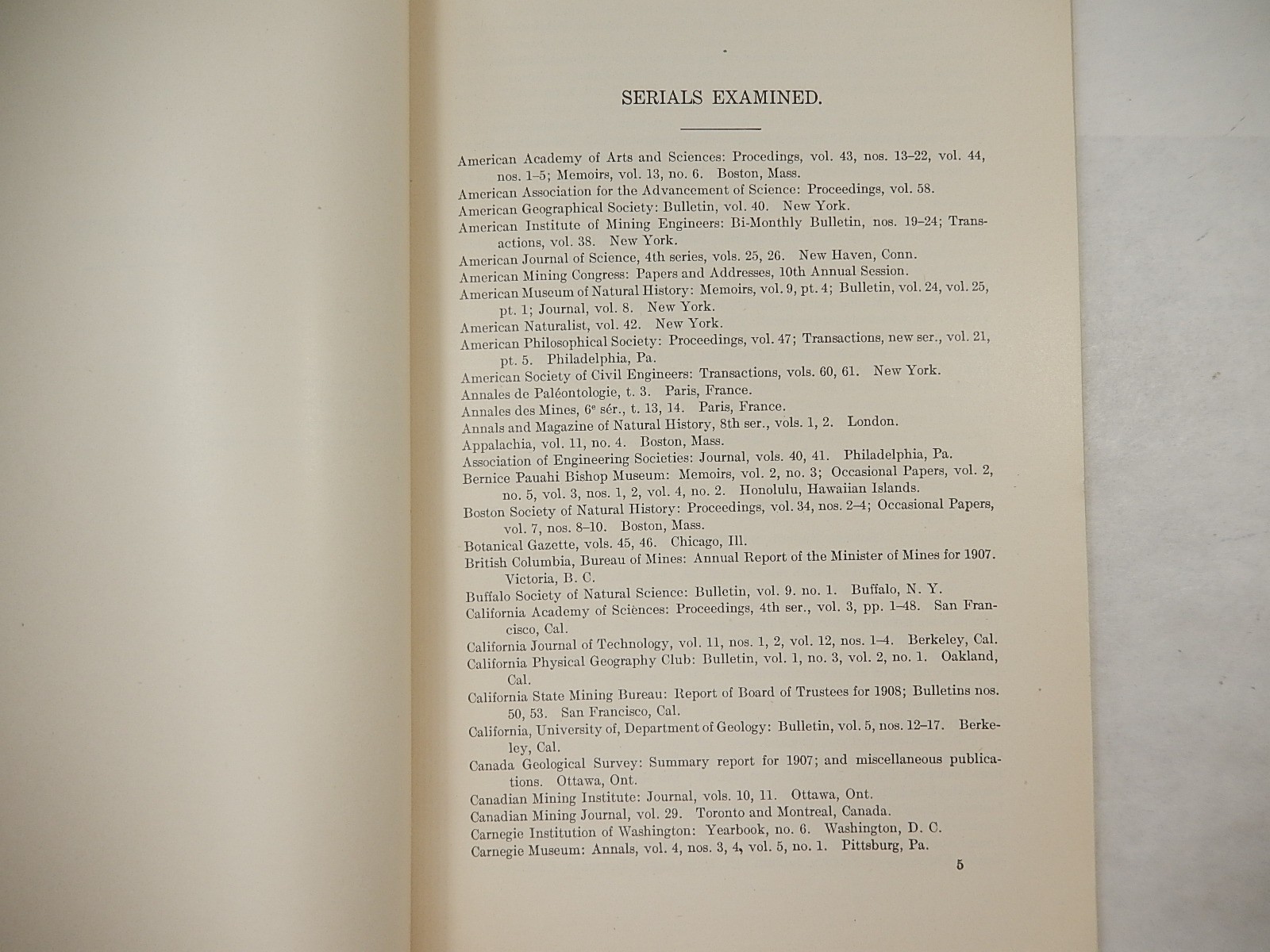 USGS Bulletin 409, Bibliography of North American Geology for 1908 & Index, 1909