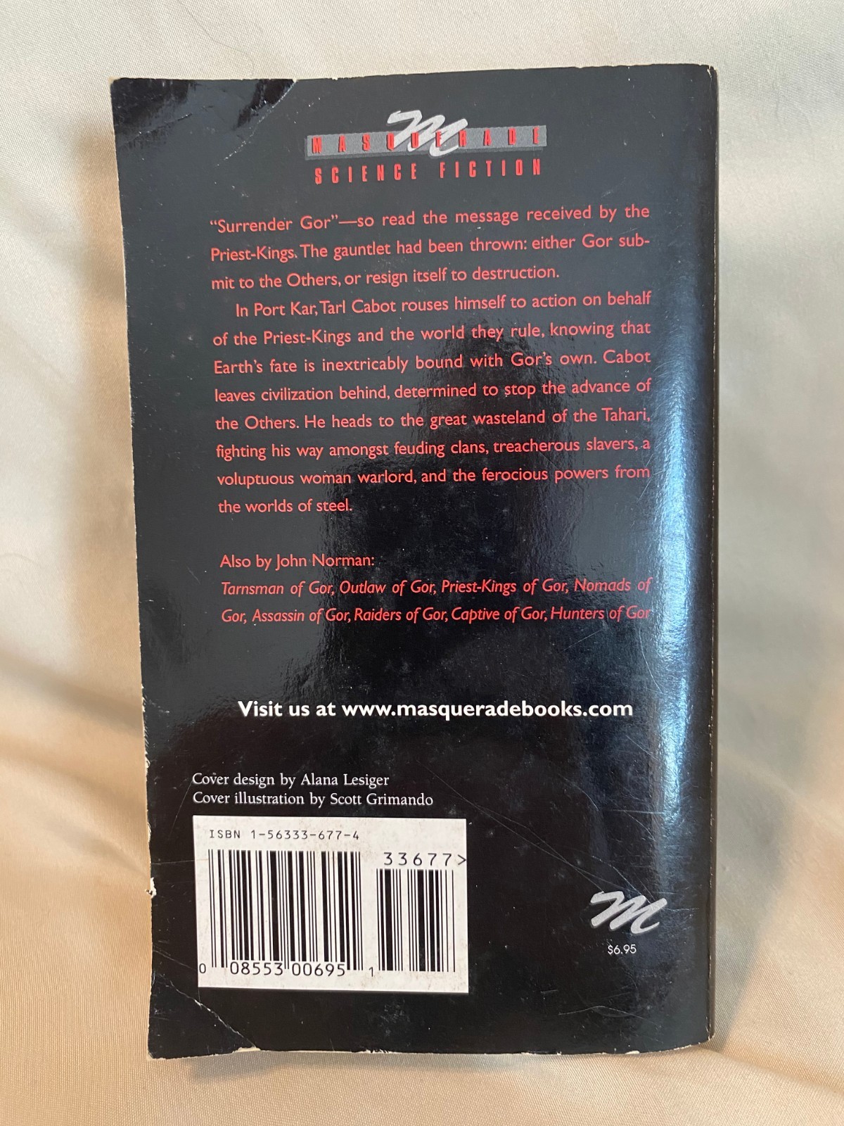 Tribesmen of Gor John Norman (1998 Masquerade PB)