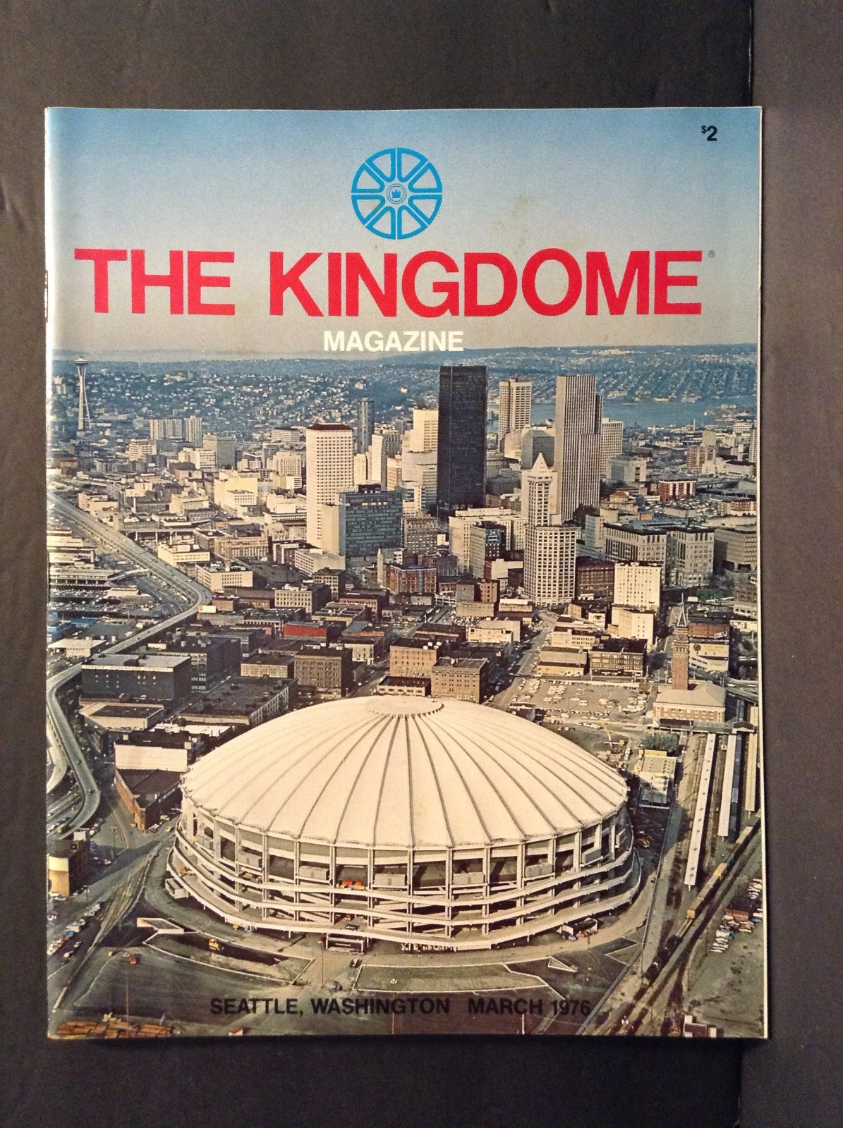 1976 The Kingdome Magazine Lot of 6 Good-Excellent 88 Pages 8-1/2″x 11″