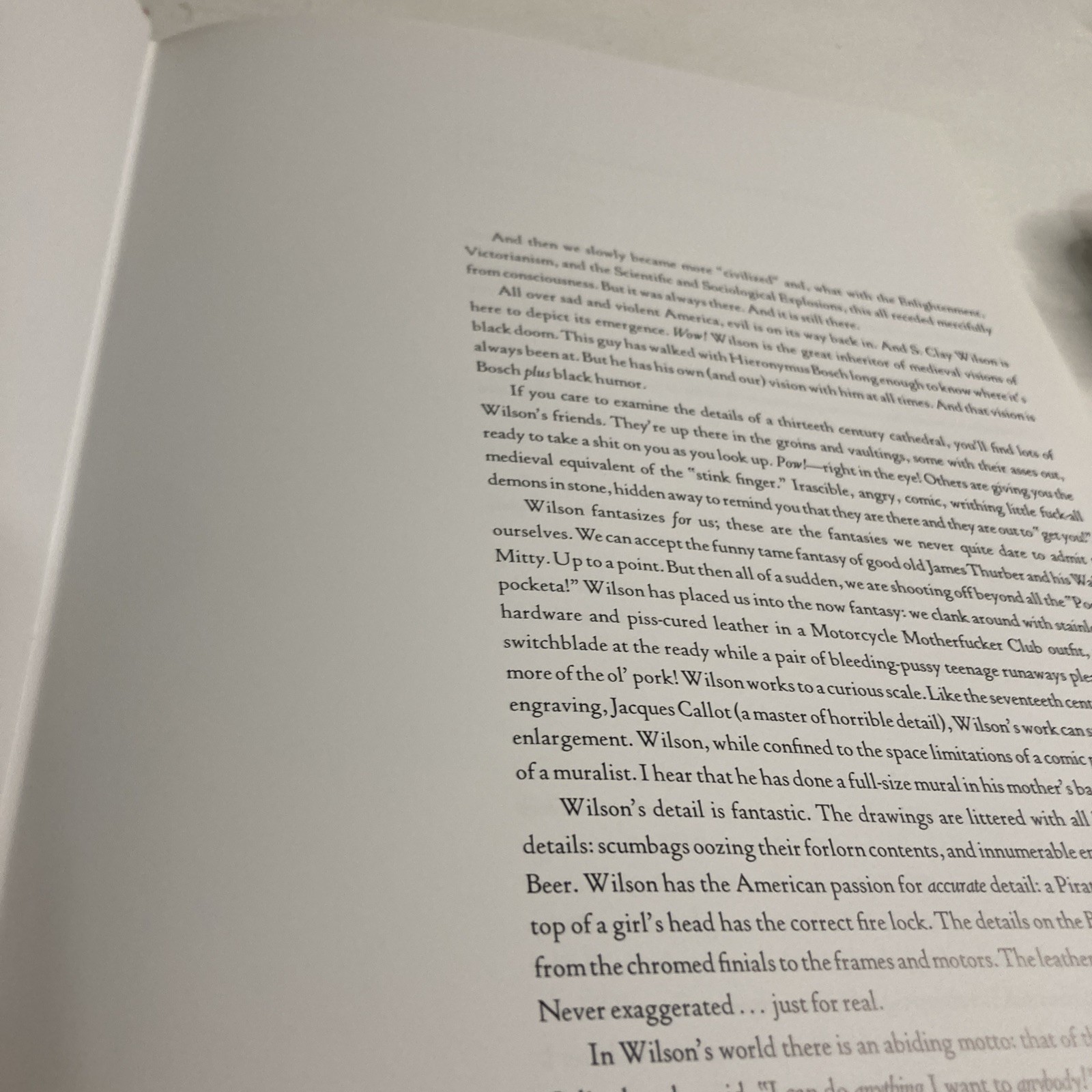 The Art Of S. Clay Wilson Large Hardcover Table Top Book Ten Speed Press