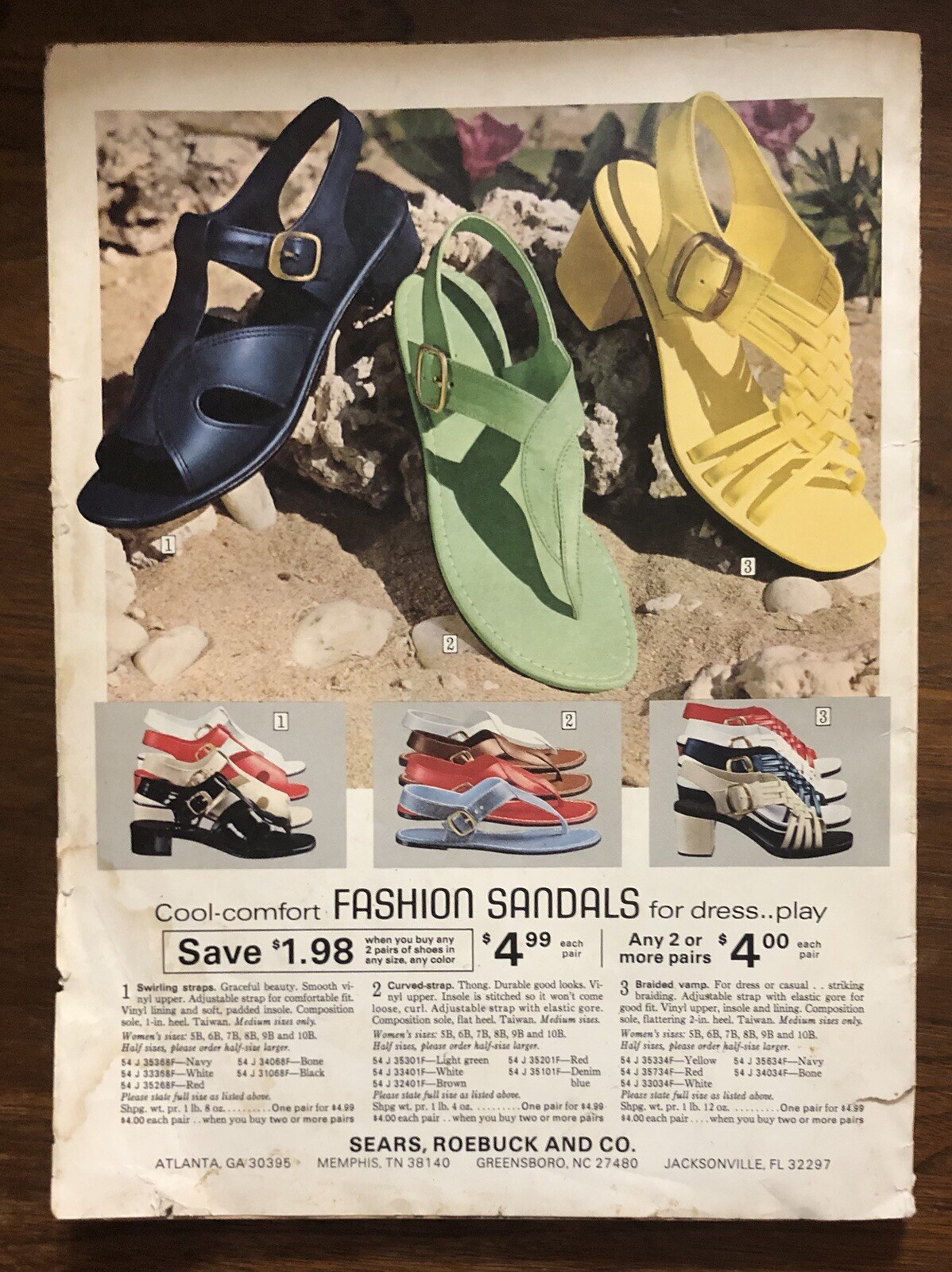 Sears Roebuck Summer Catalog 1975 – 234 Pages Retro Mid Century