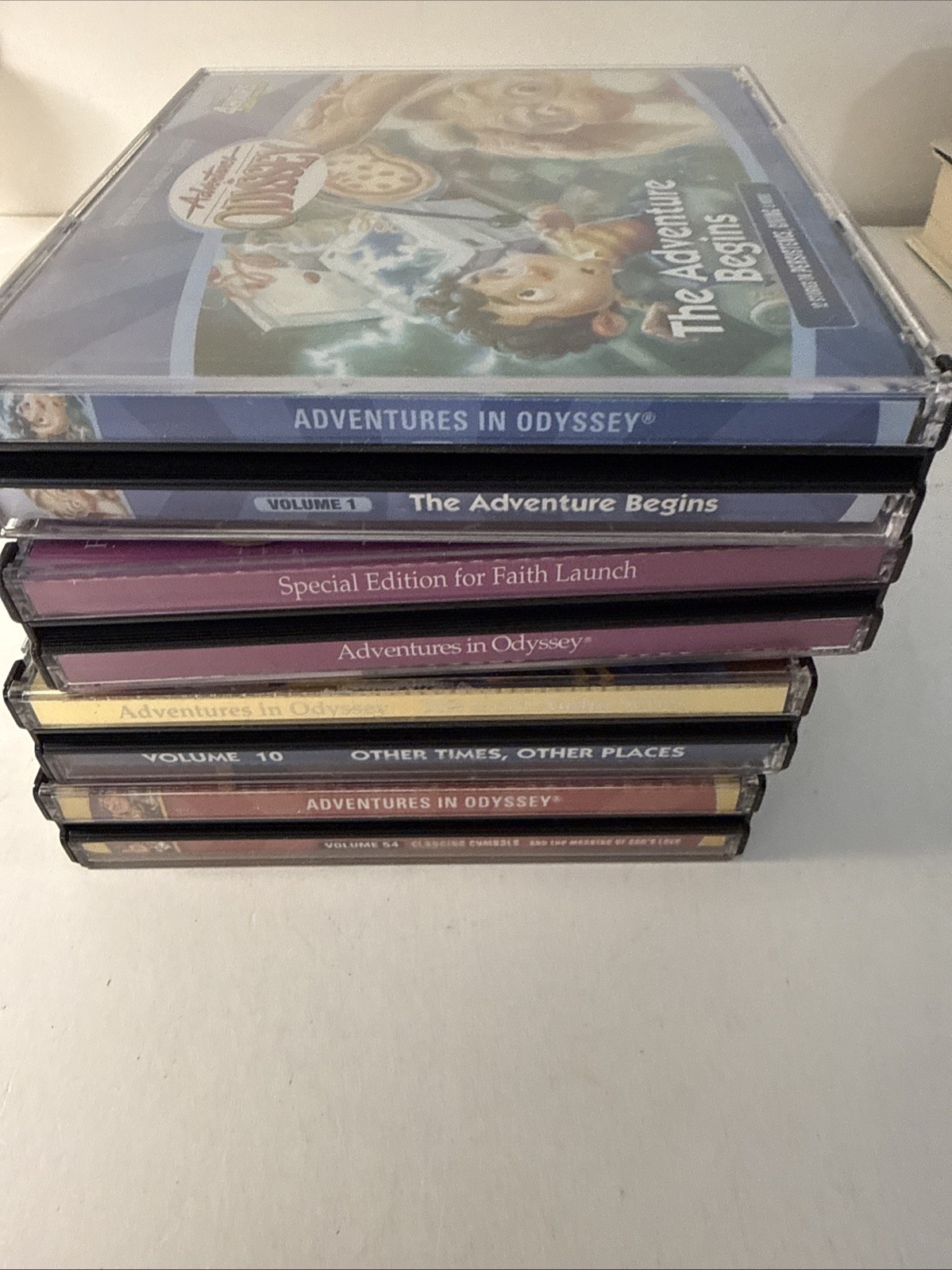 4 CD Sets (12 CDs)Adventures In Odyssey Focus On Family Audio Drama, 48 Episodes