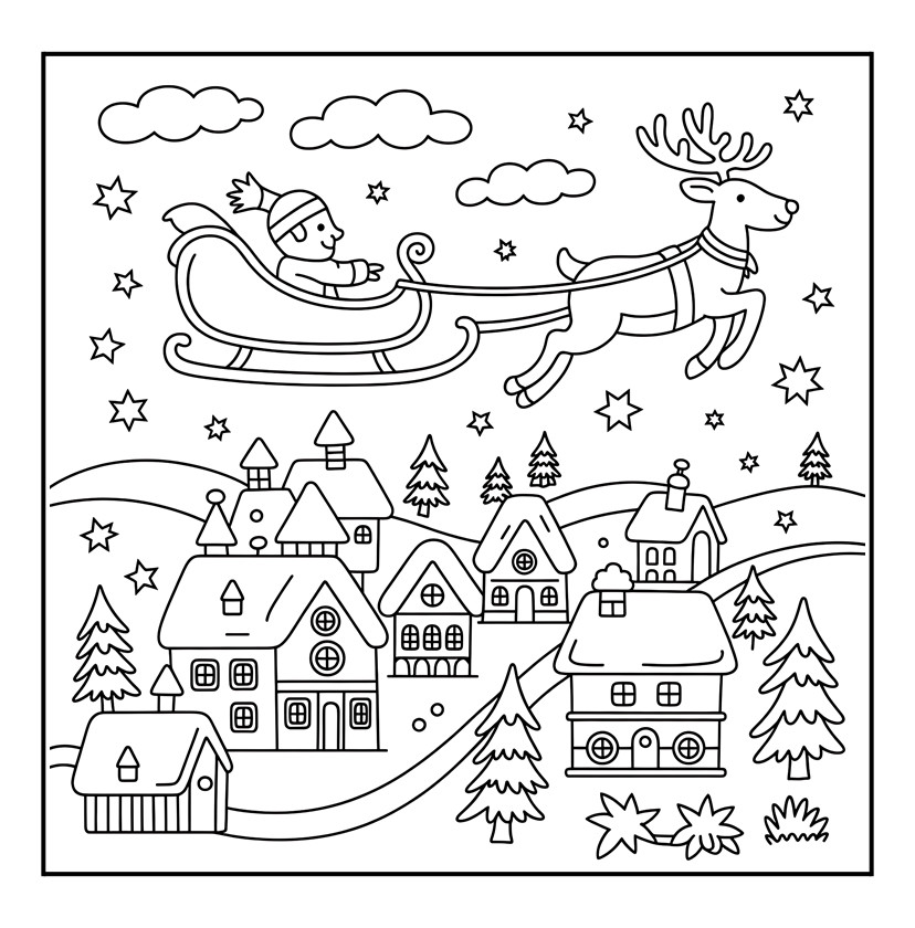 My First Christmas coloring bookfun for all