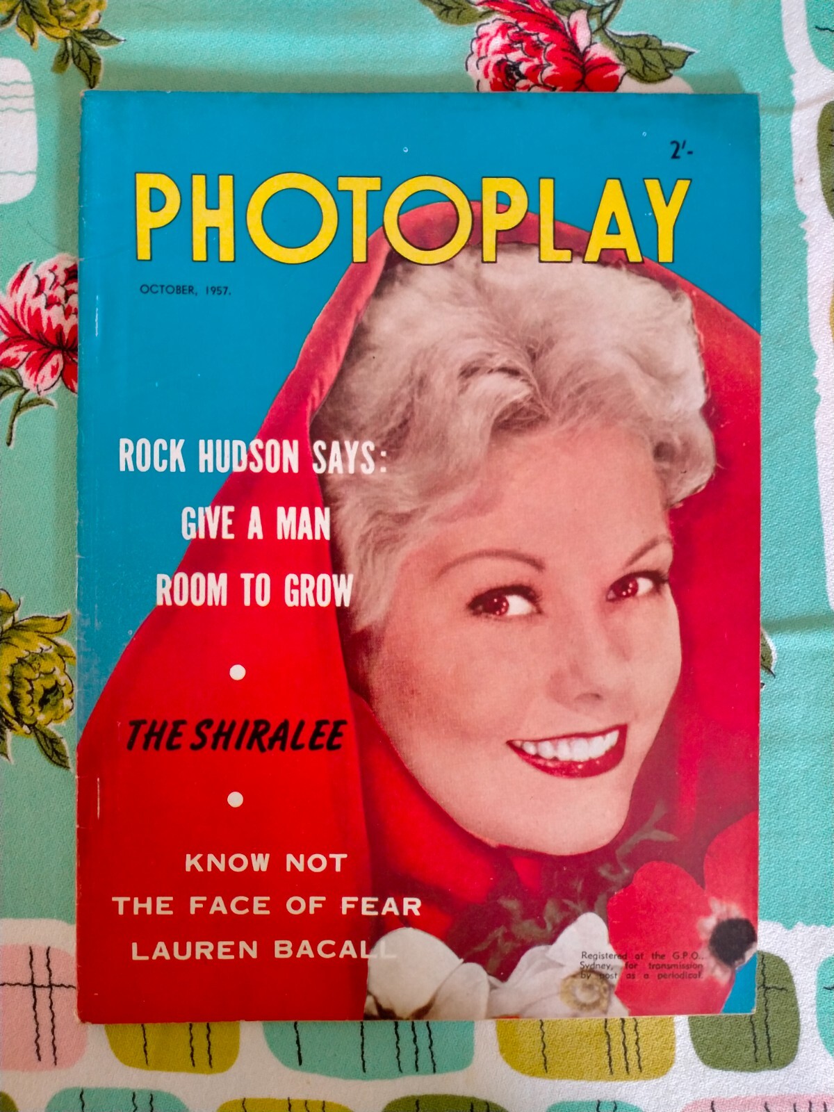 Oz PHOTOPLAY ’57, Kim Novak, Anthony Perkins, Elvis, Doris Day, Rock Hudson