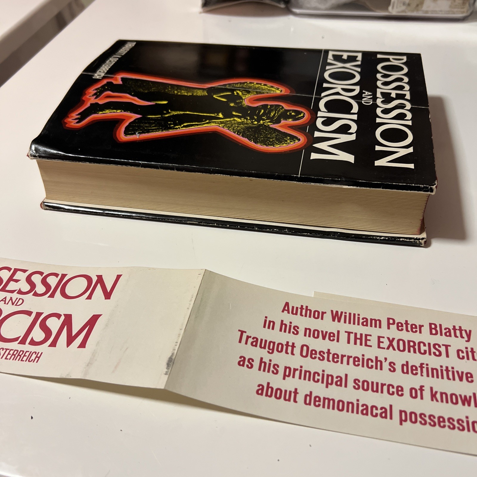 POSSESSION AND EXORCISM – Traugott K Oesterreich ( HC/DJ 1974) First Edition