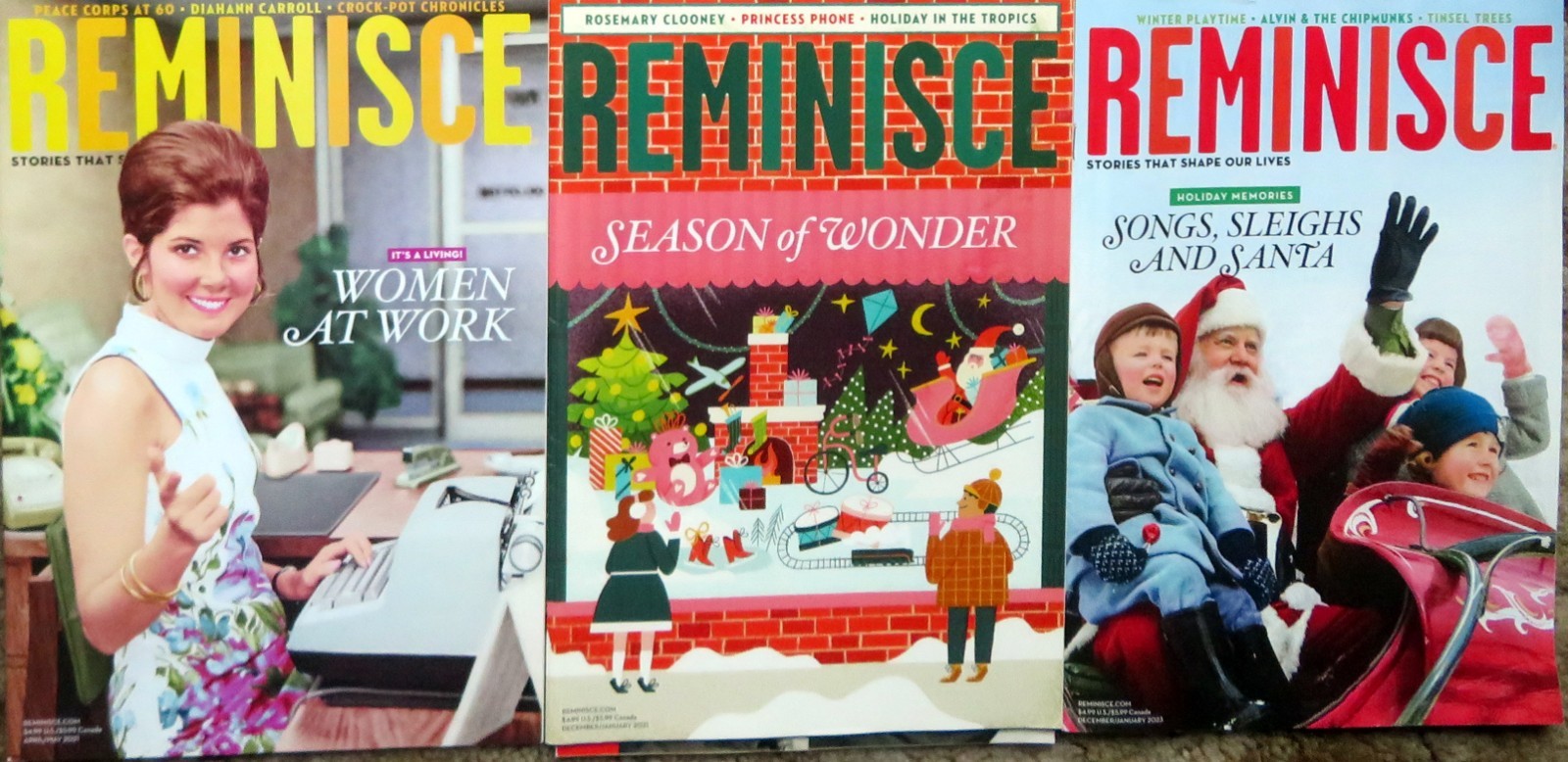 REMINISCE Magazine – Seven (7) Issues from 2016-2023