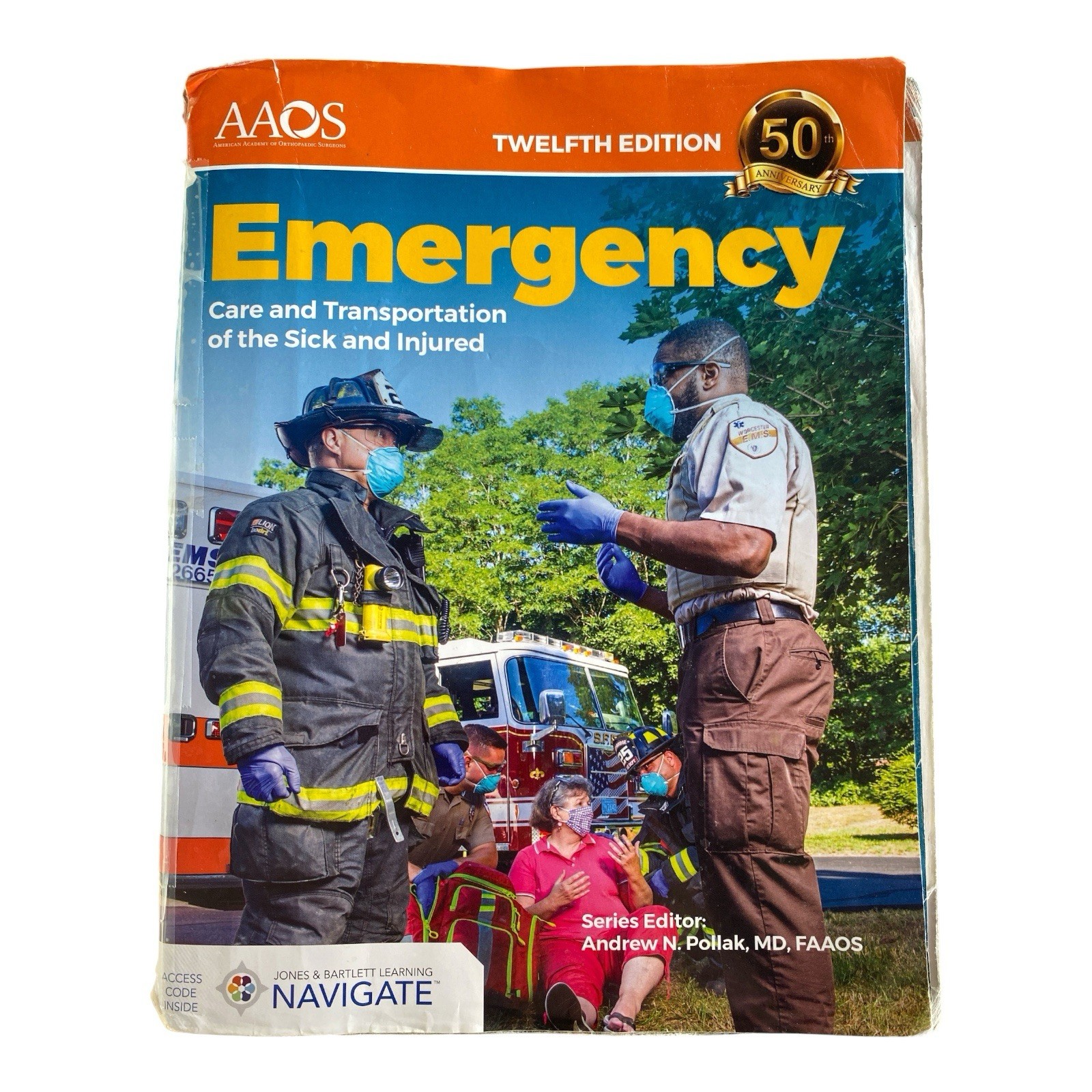 Emergency Care & Transportation of the Sick and Injured 12th Ed AAOS EMT EMS