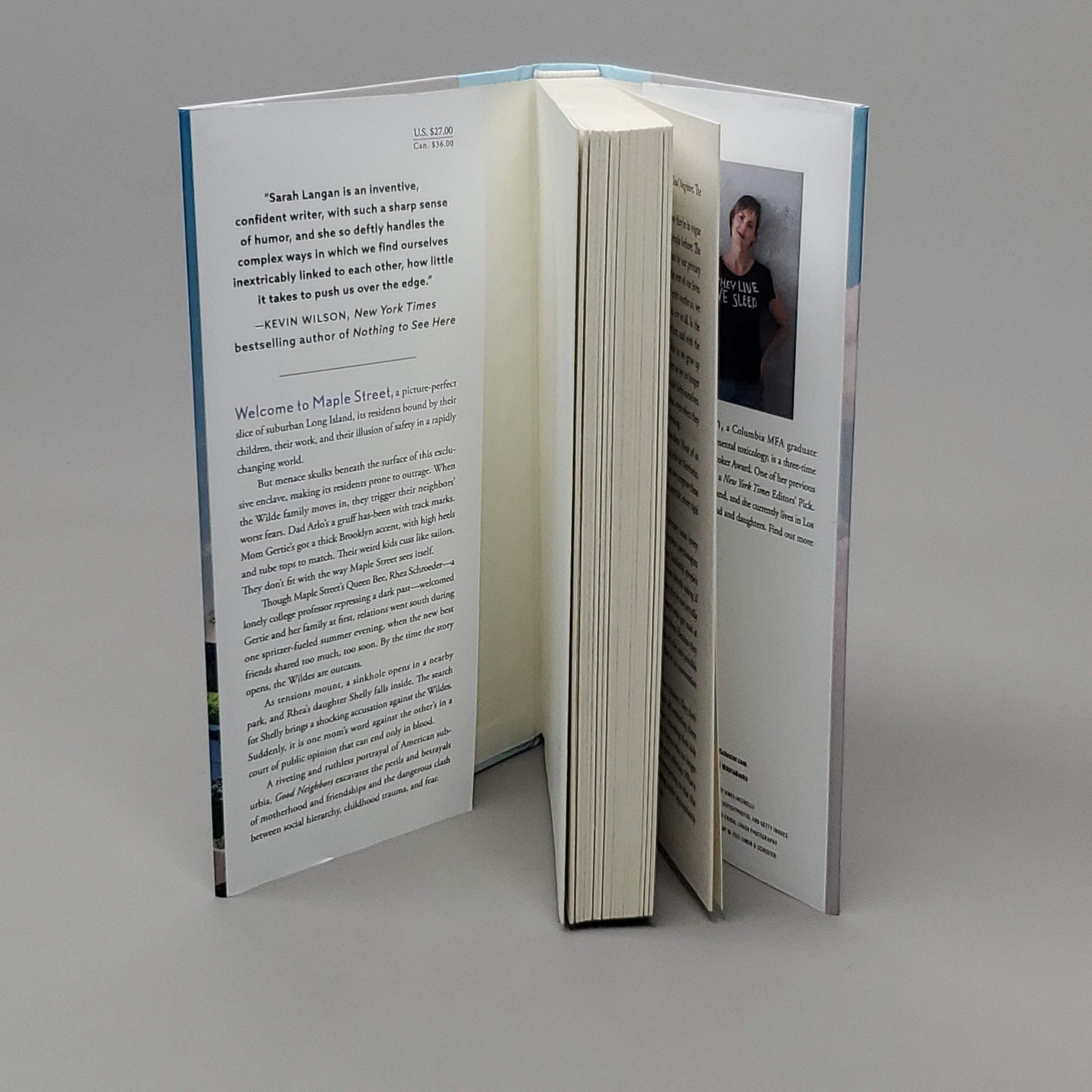GOOD NEIGHBORS by Sarah Langan Signed Book Club Edition Book Hardback (New)