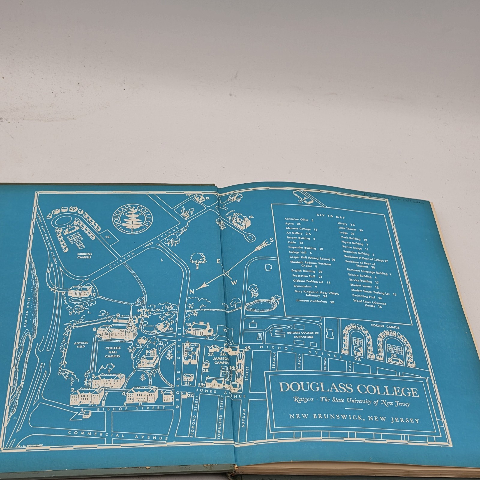1956 Rutgers University Douglass College Yearbook Quair