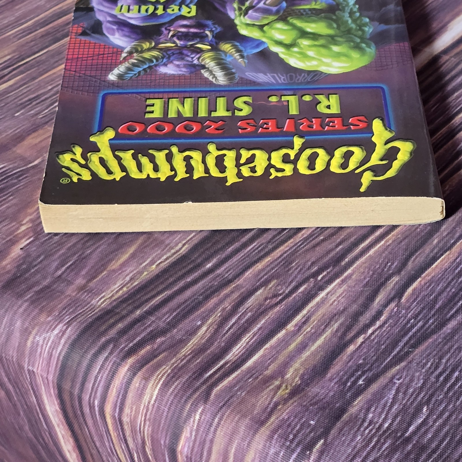 1st Print #13 Return to HorrorLand Goosebumps Series 2000 Original Vintage Book