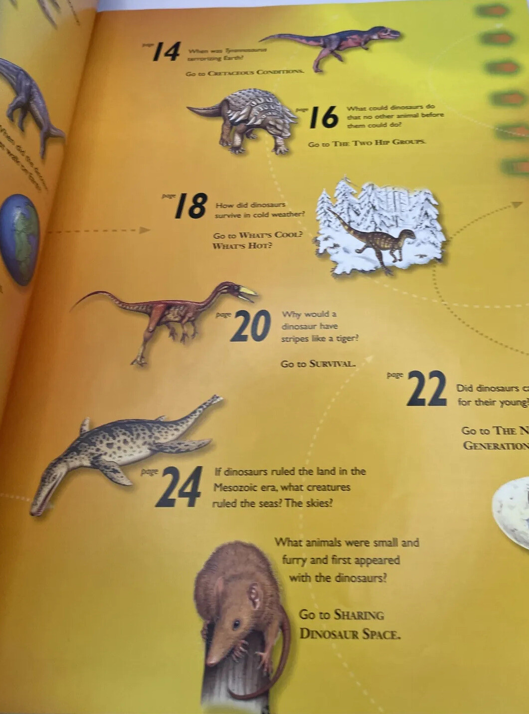 Vintage 1999 Reader’s Digest Pathfinders Dinosaurs By Paul M. A. Willis