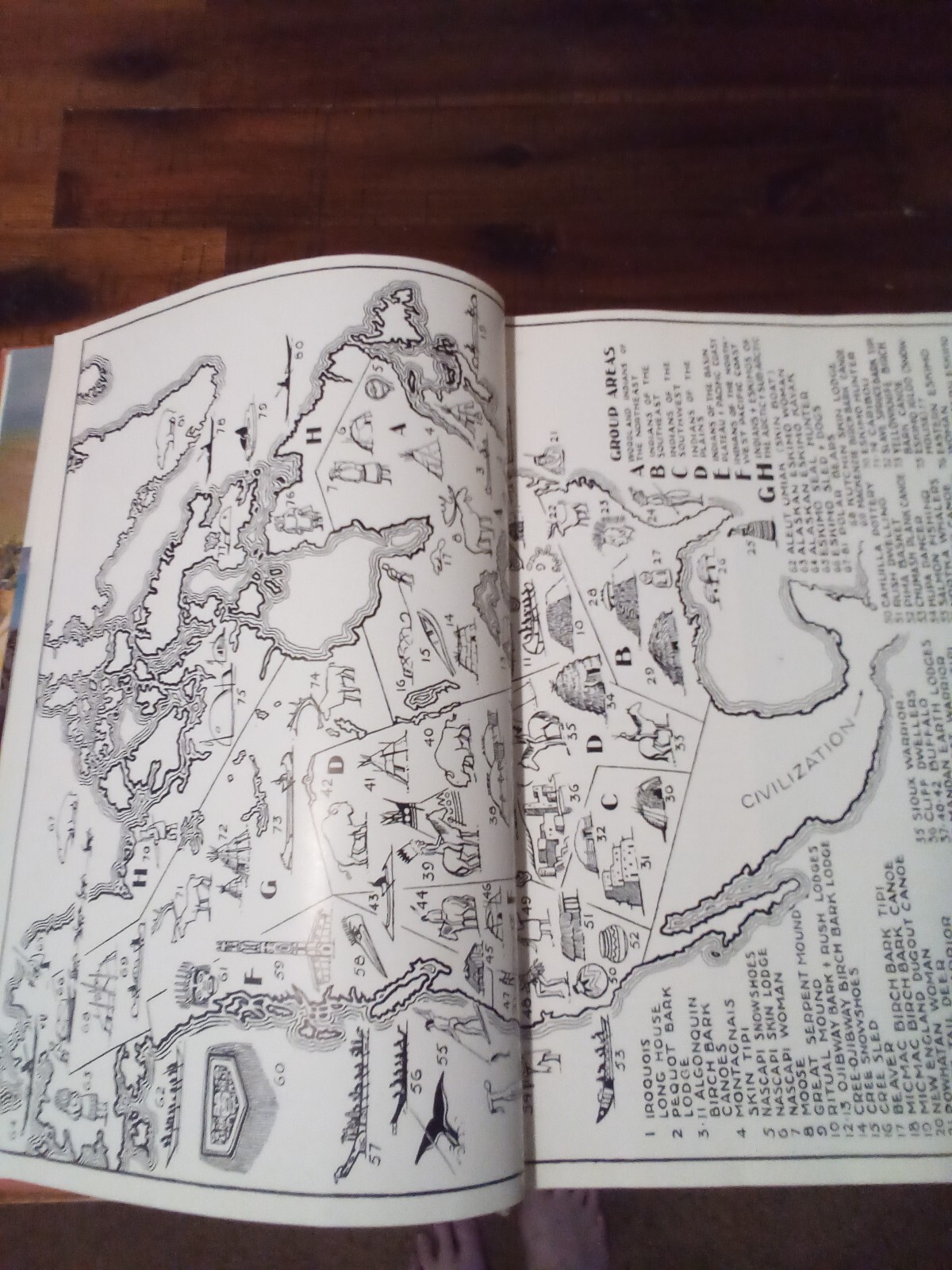 National Geographic Book “Indians of the Americas” 1957, 432 pages, Hard Cover