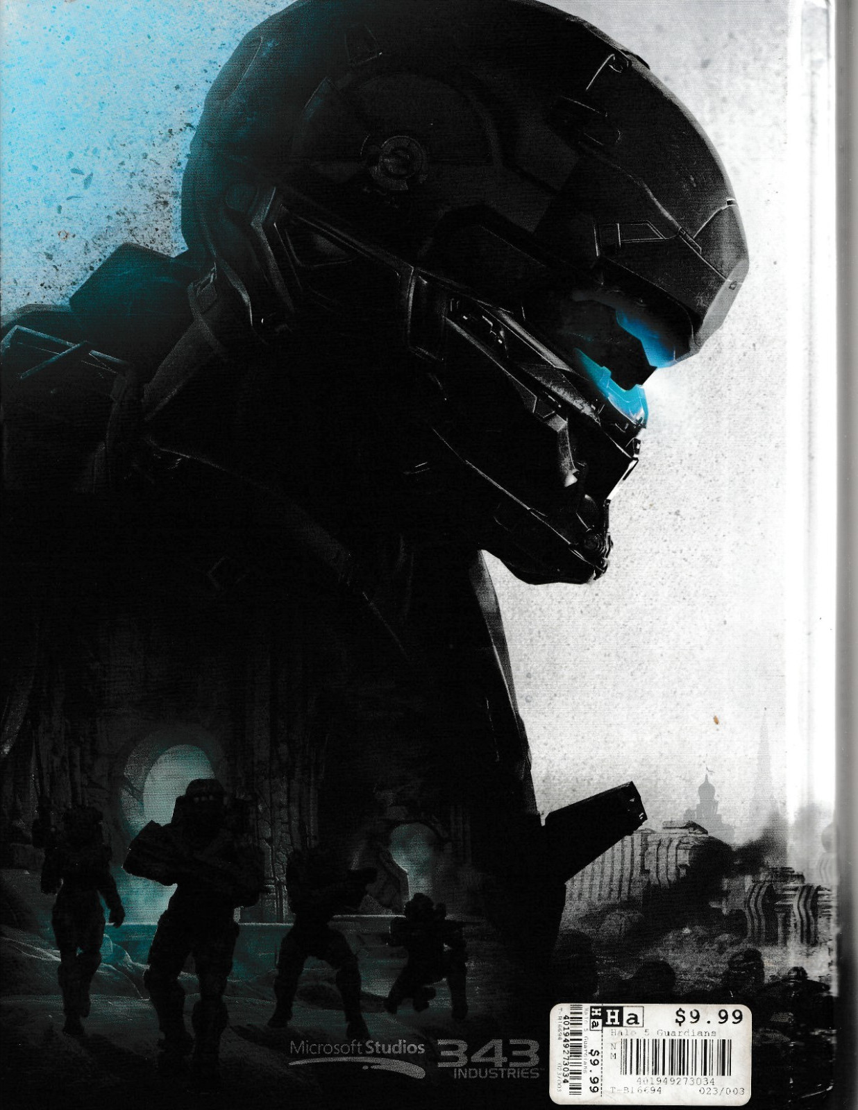 HALO 5 GUARDIANS COLLECTOR’S EDITION Game Strategy Guide Missions 431 pages