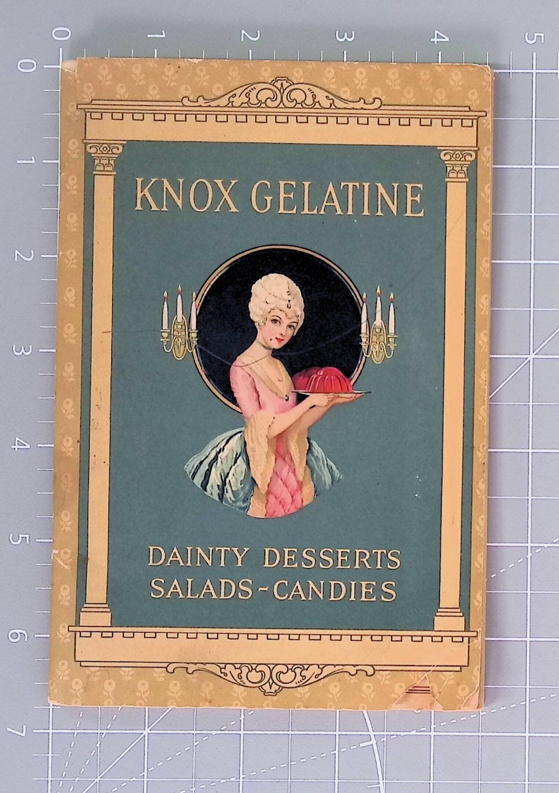 Vintage 1927 Knox Gelatine “Dainty Desserts Salads – Candies” 47 Pages B44