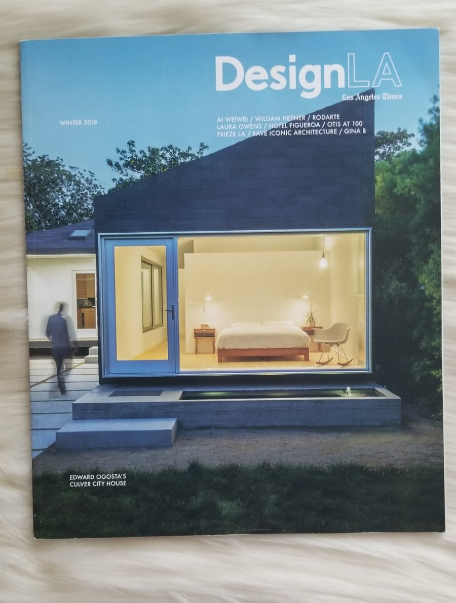 DESIGN LA MAGAZINE WINTER 2018 LOS ANGELES TIMES AI WEIWEI LAURA & KATE MULLEAVY