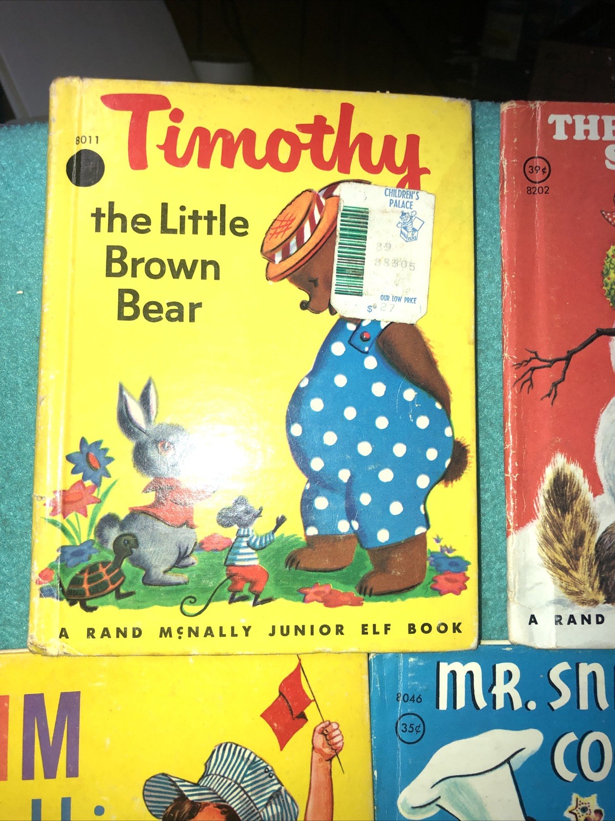 1970’s Rand McNally Junior Elf Books ” lot v “