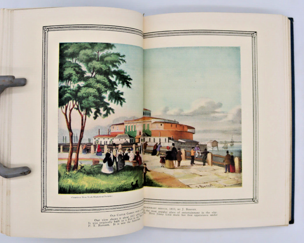 1925 Valentine’s Manual Of Old New York Hard Cover Illustrated 392 pages