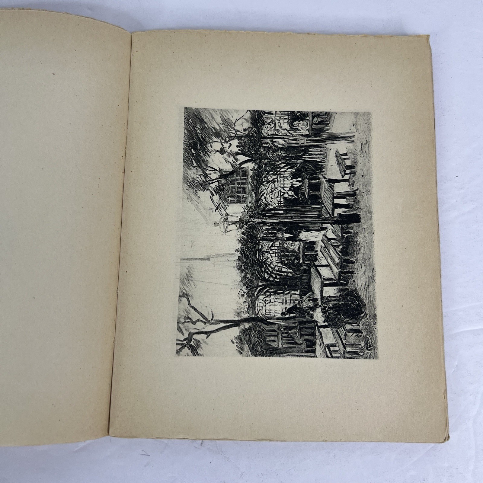 Vintage 1925 Van Gogh by Paul Colin French Art Book 40 Heliogravure Plate Paris