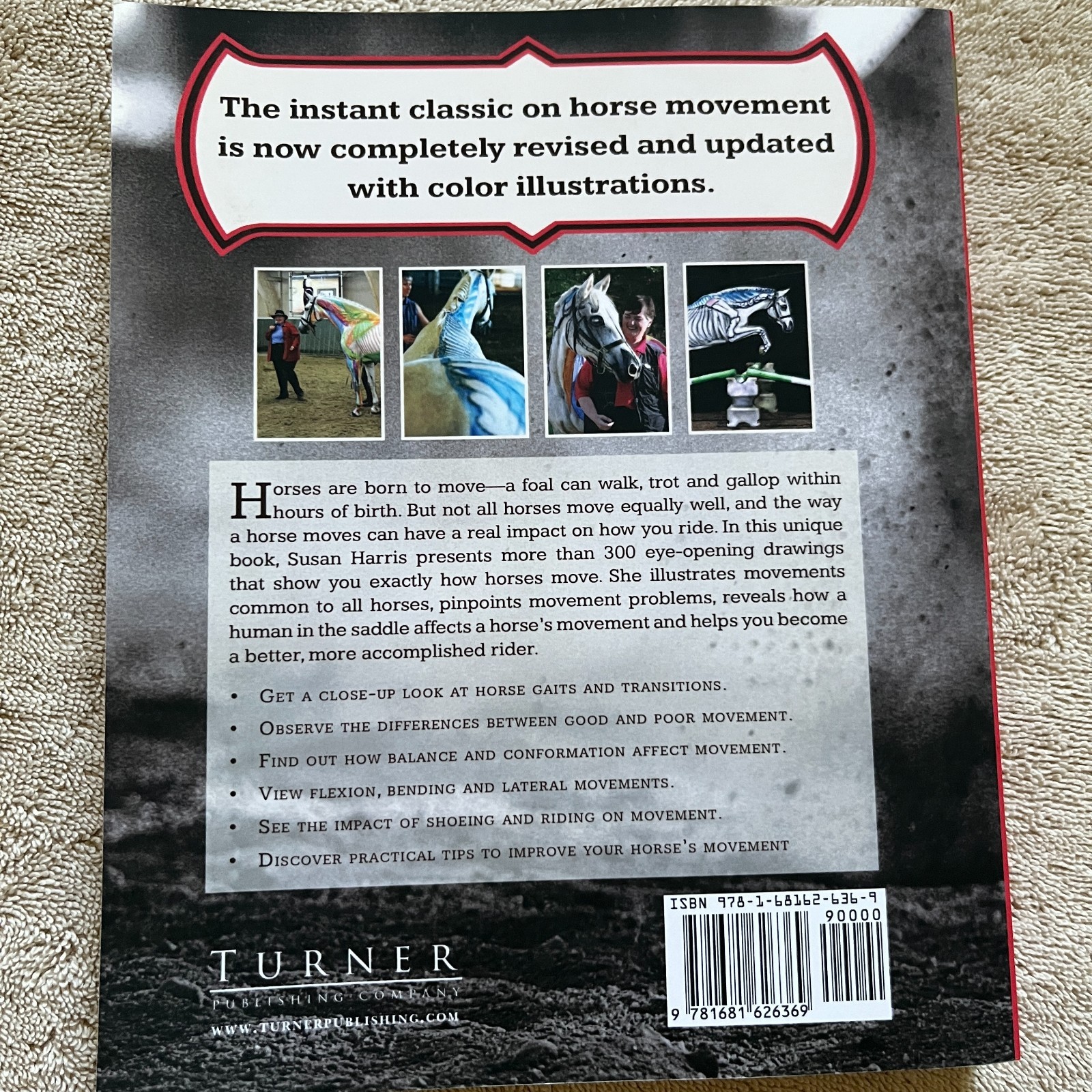 Horse Gaits, Balance, & Movement Revised Edition by Susan E. Harris 2016 PB NEW