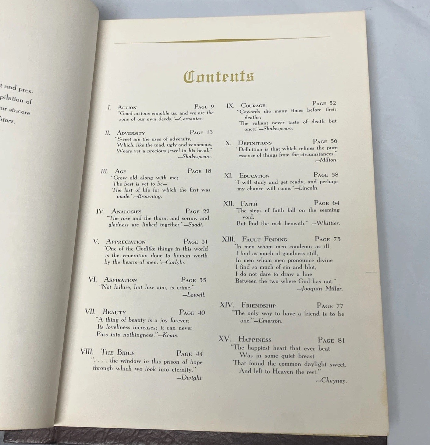 Vintage 1948 Book Leaves Of Gold Revised Edition By Clyde Francis Lytle