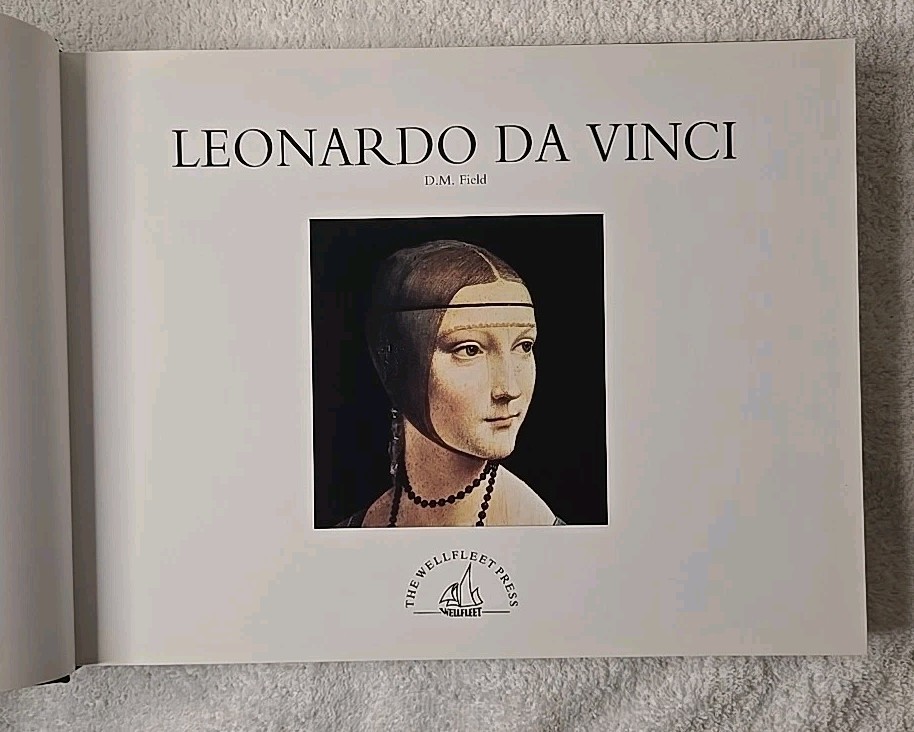 Leonardo da Vinci by D.M. Field (2004 Wellfleet Press Hardcover Coffee Table
