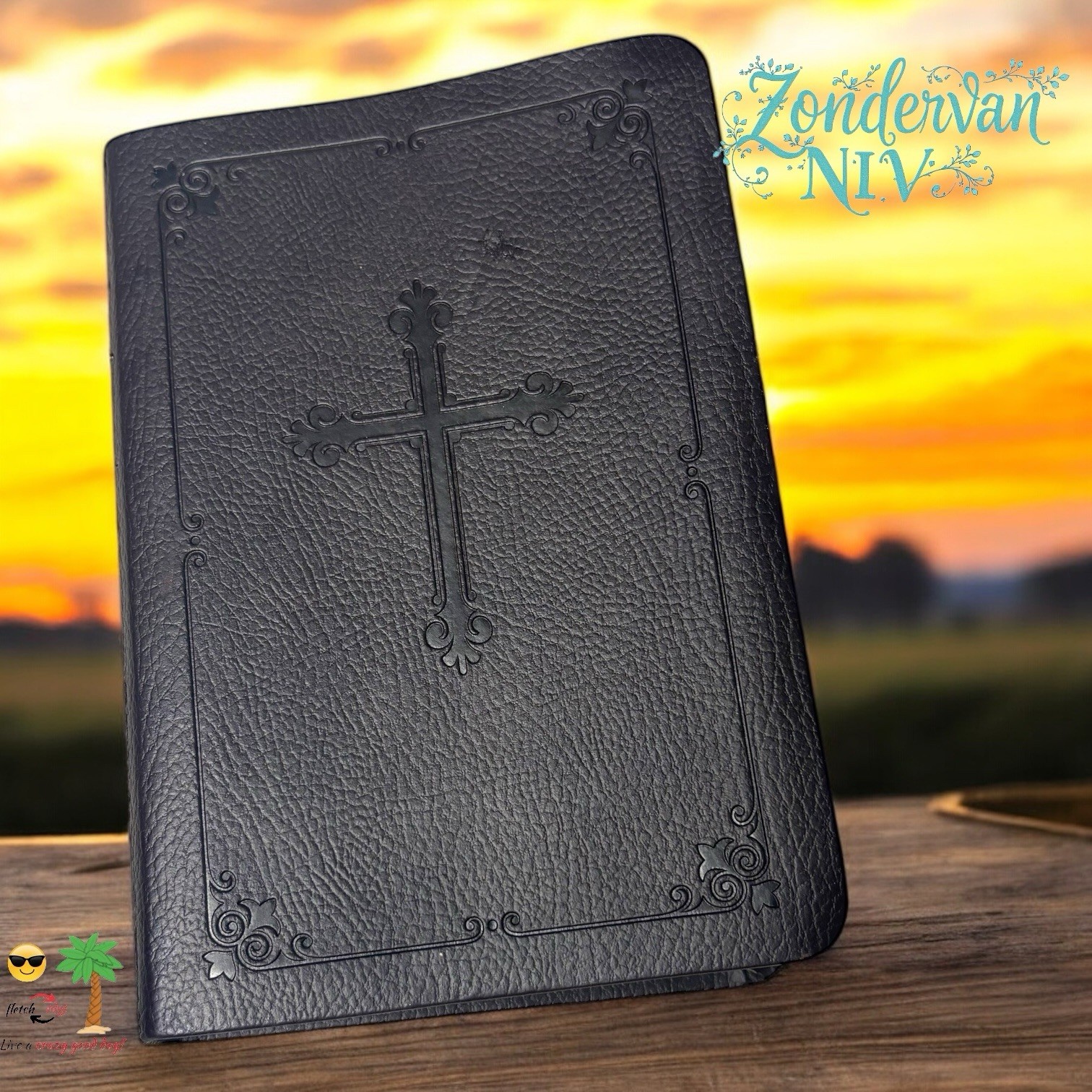 NOS NIV Compact Holy Bible Zondervan 2011 Brown LEATHERSOFT™ L👀K & Read
