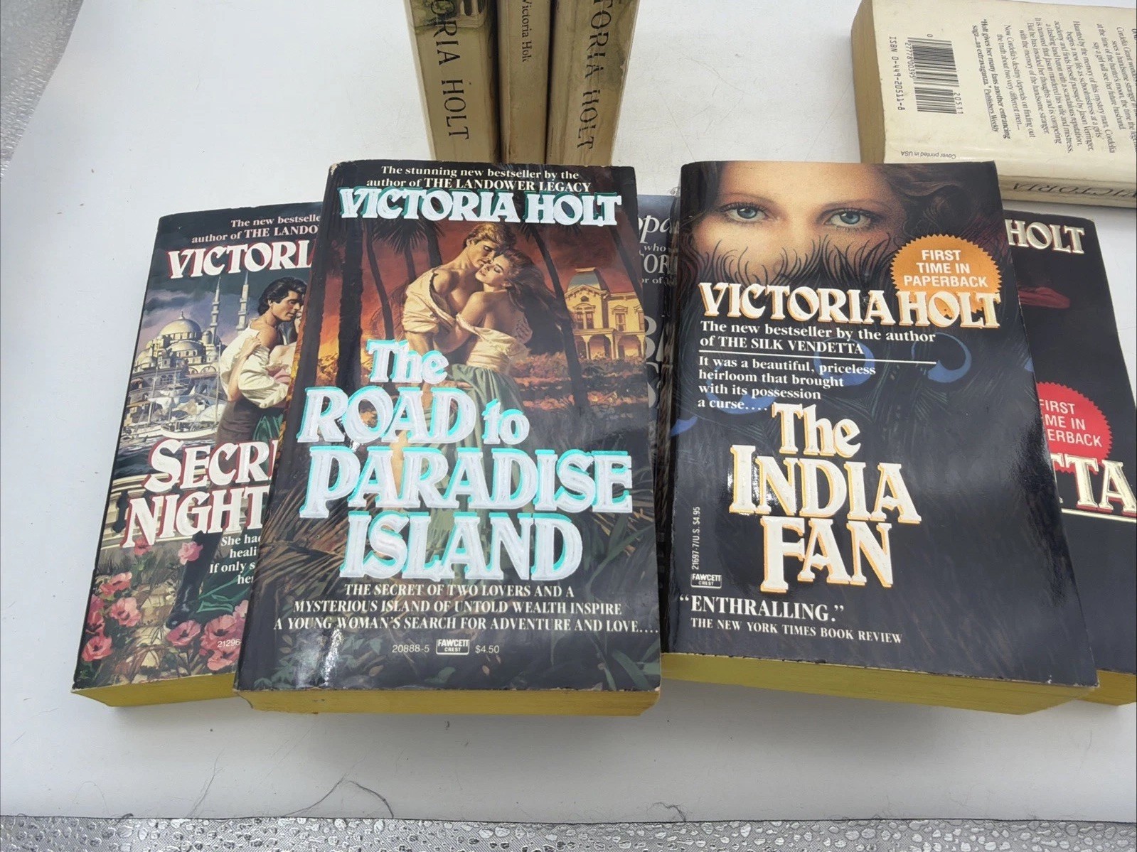 Lot Of 9 Vintage Victoria Holt Paperbacks Nightingale F3