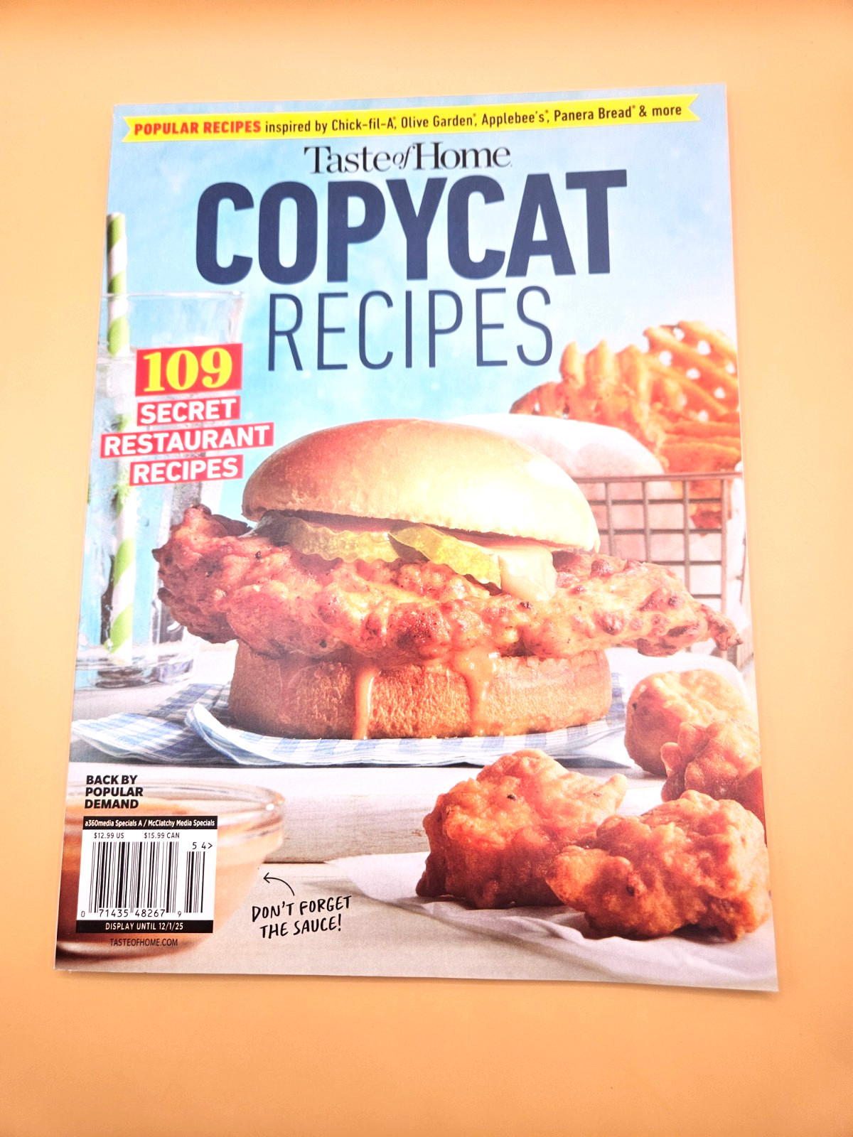 TASTE OF HOME, COPYCAT RECIPES MAGAZINE Special Issue 2nd Printing
