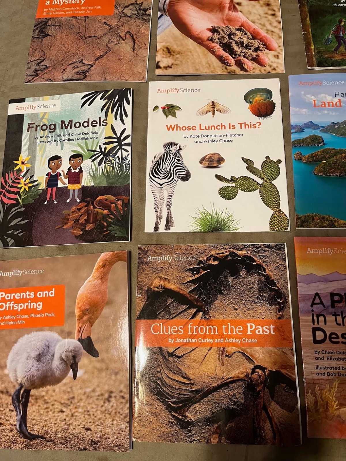 Lot of 23 Amplify Science books K-1 level
