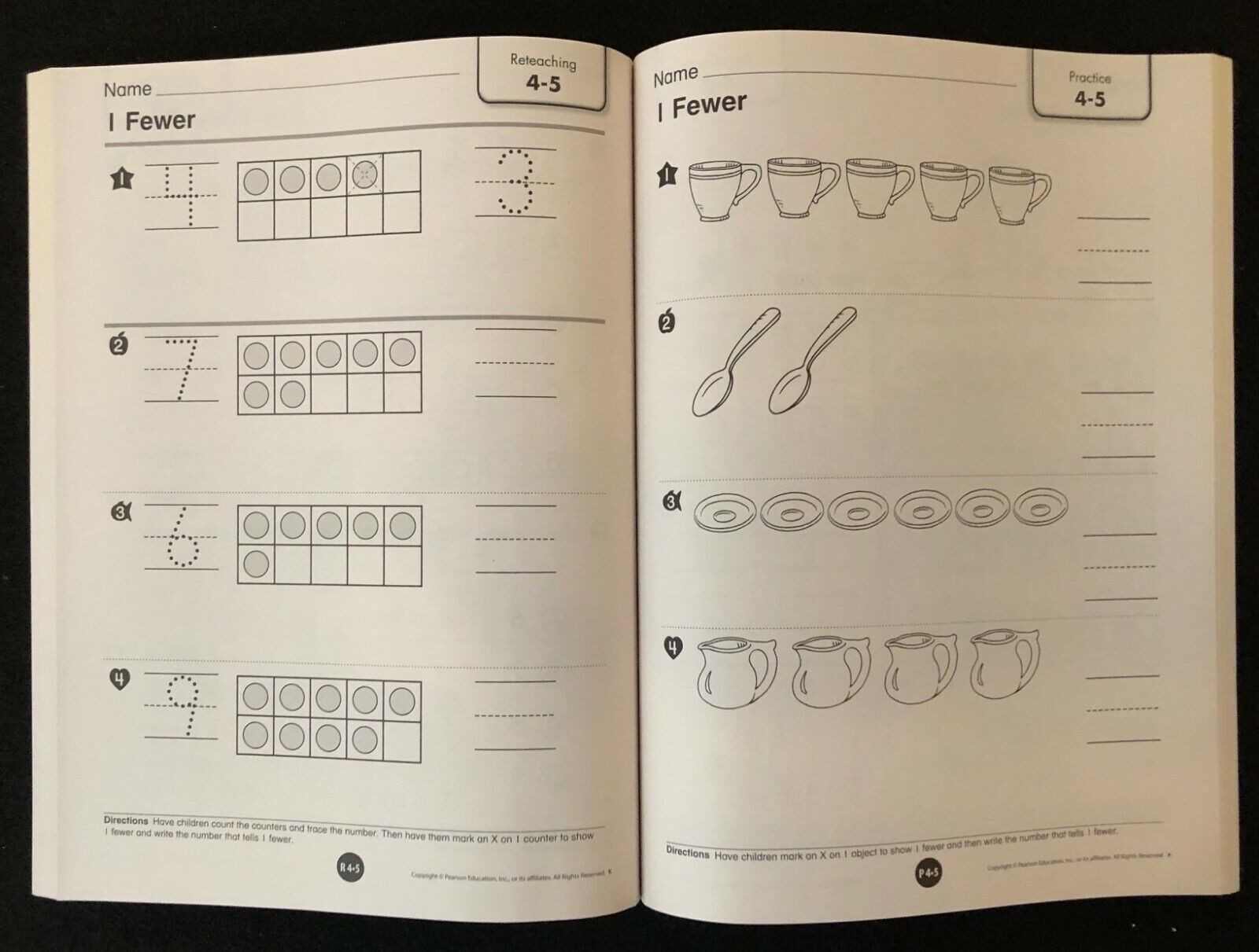 Pearson KINDERGARTEN enVision TEACHER’S RESOURCE MASTERS (2012)