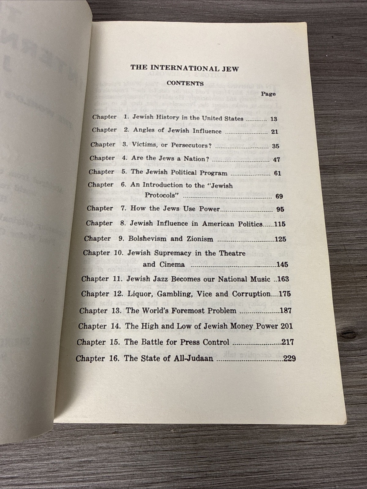 The International Jew The Worlds Foremost Problem Henry Ford