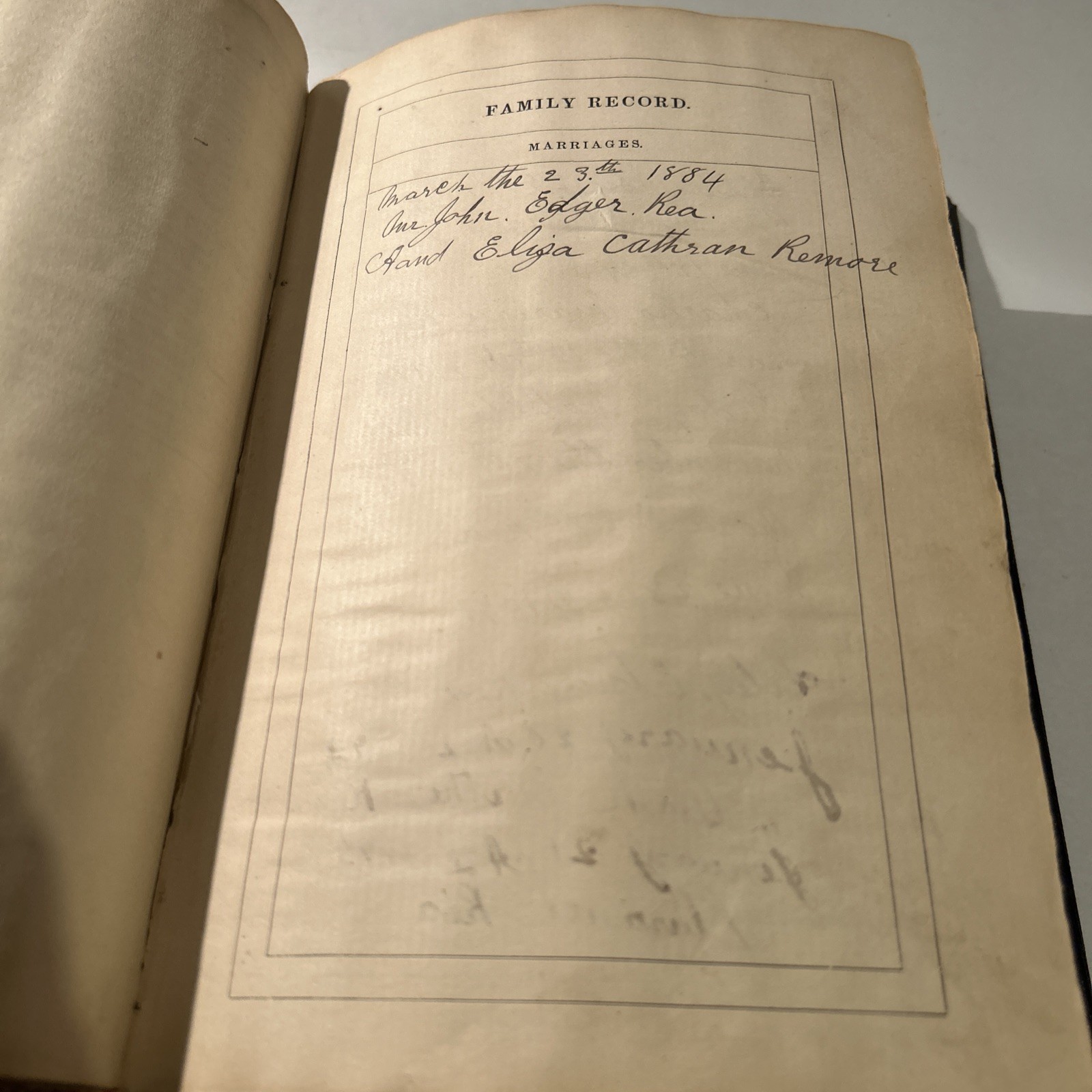1887 Holy Bible – American Bible Society New York – Rebound