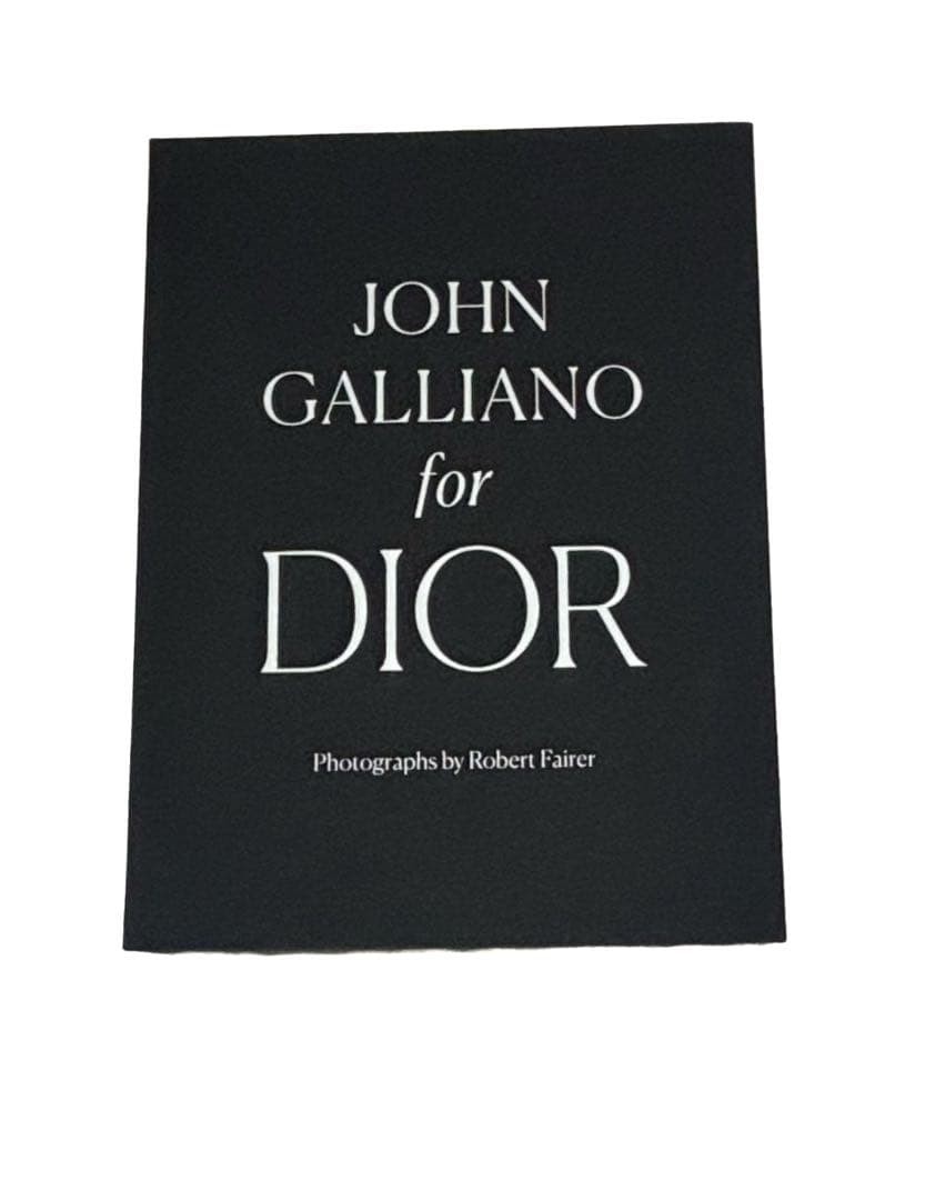 John Galliano for Dior Photography Book by Robert Fairer 431 Pages 38x28x5cm