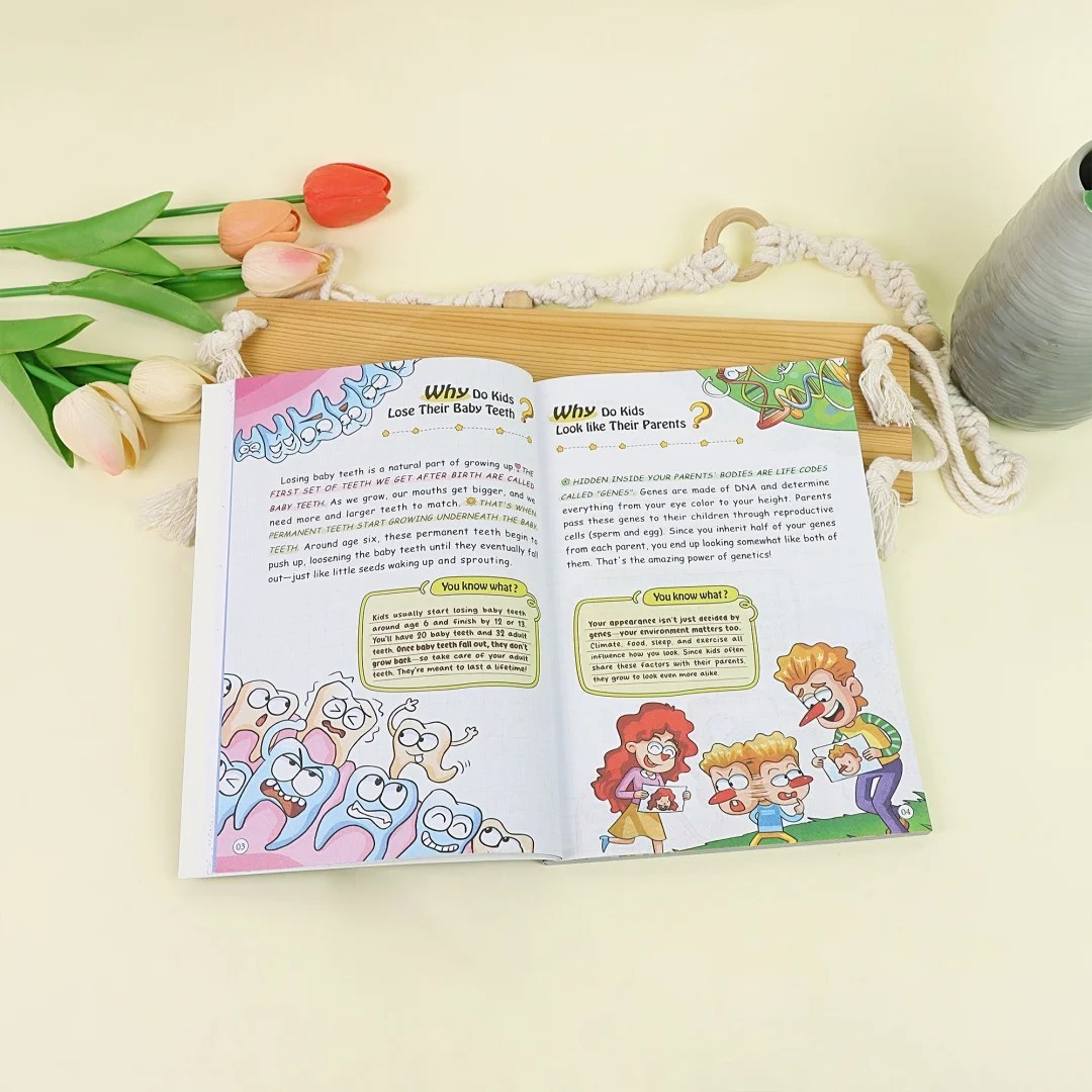 100000 Whys Kids Science Book English Version Ultimate Brain STEM Learning Fun