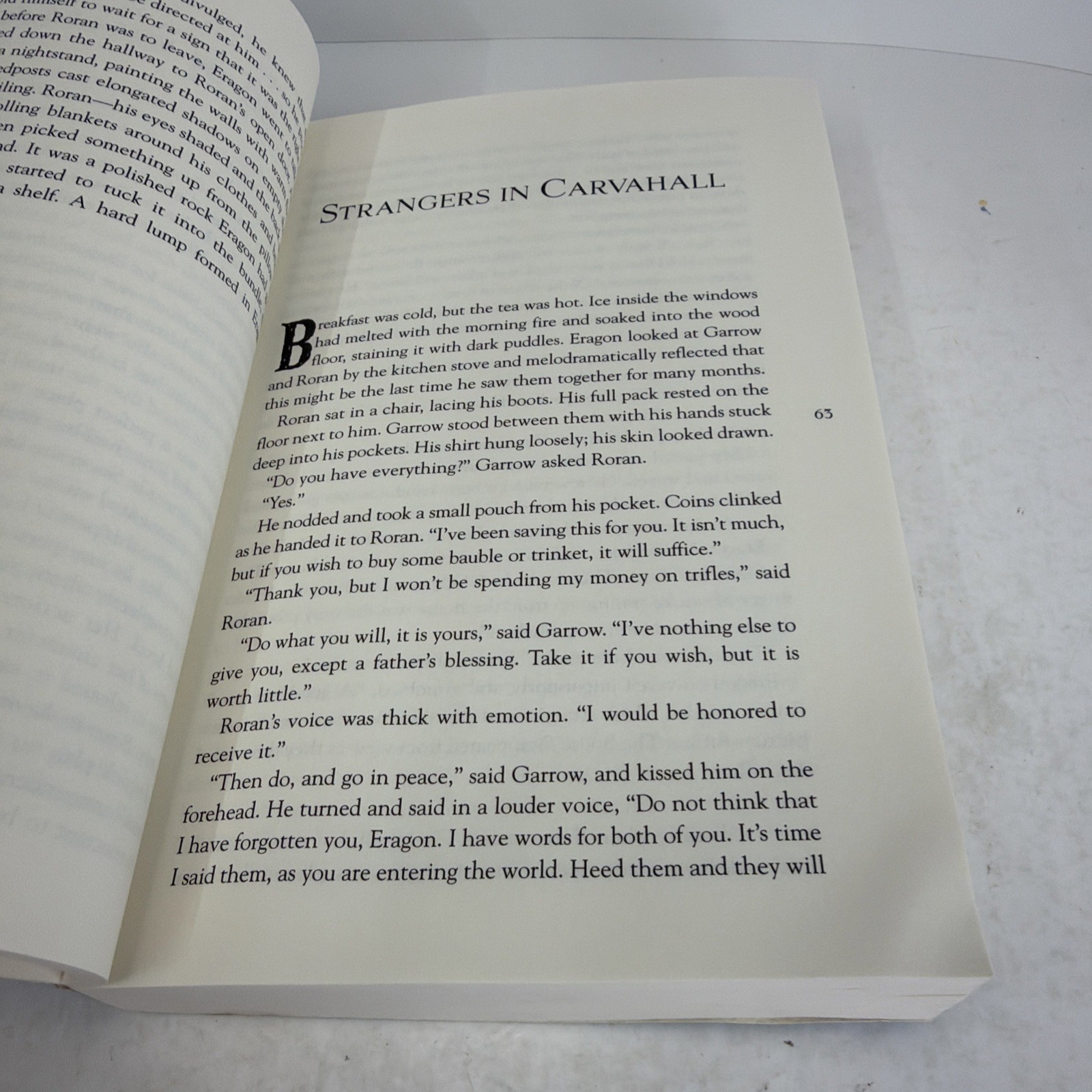 Eragon: Inheritance Book 1 Advance Galley 2003 Paperback by Christopher Paolini