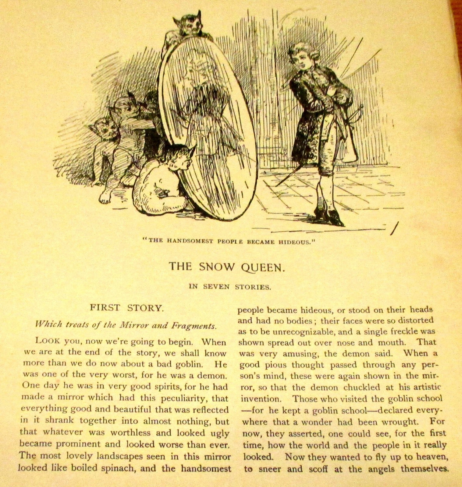 1903 Hans Christian Andersen’s Stories For The Household H/C 284 Pages