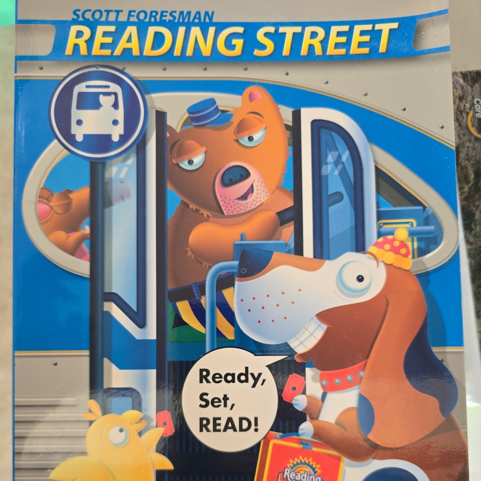 Reading Street Student Textbooks Units 1-5 and Visual Skills workbook Grade 1