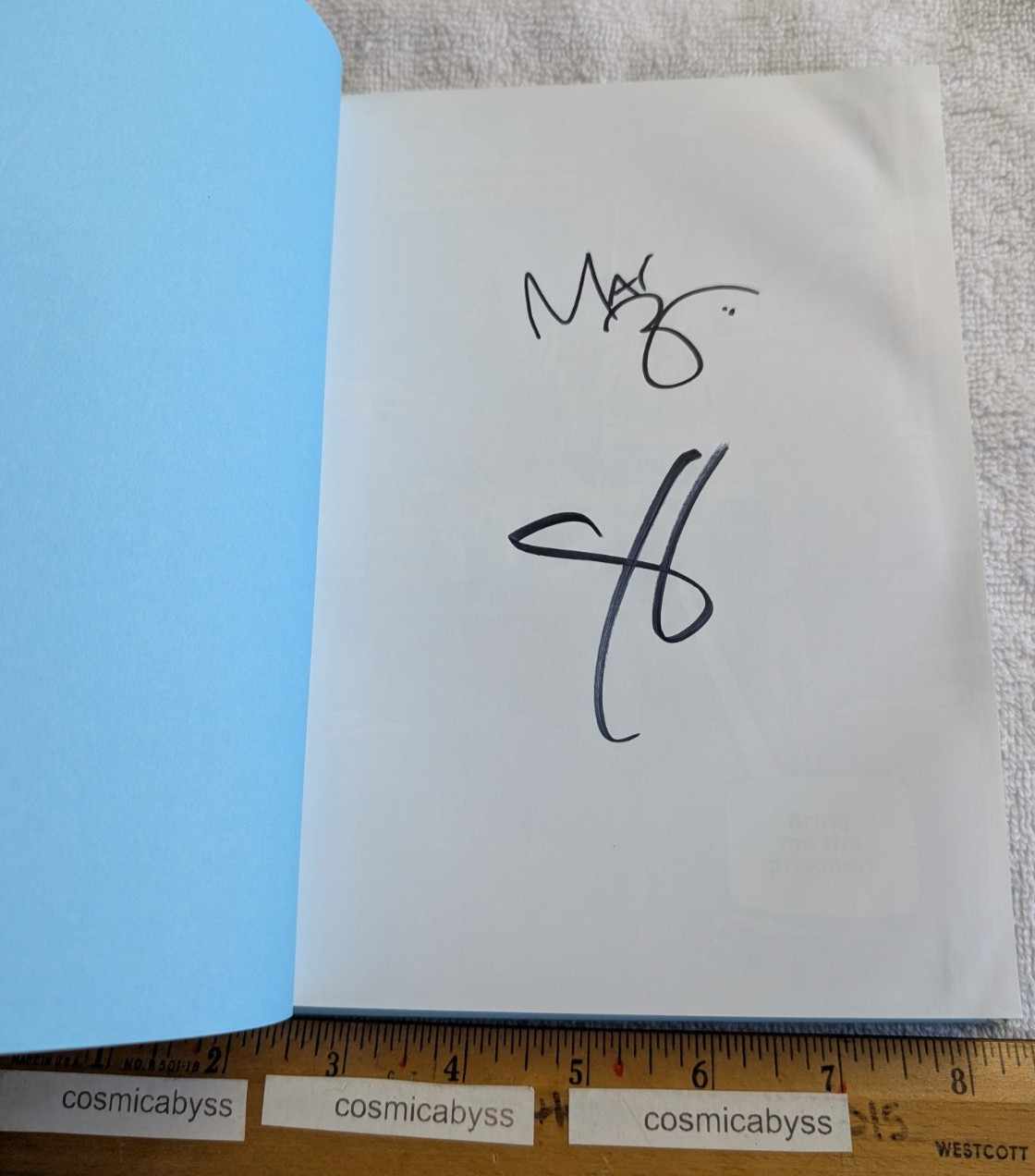 The First Cat in Space Mac Barnett Shawn Harris SIGNED book 1st print 2024