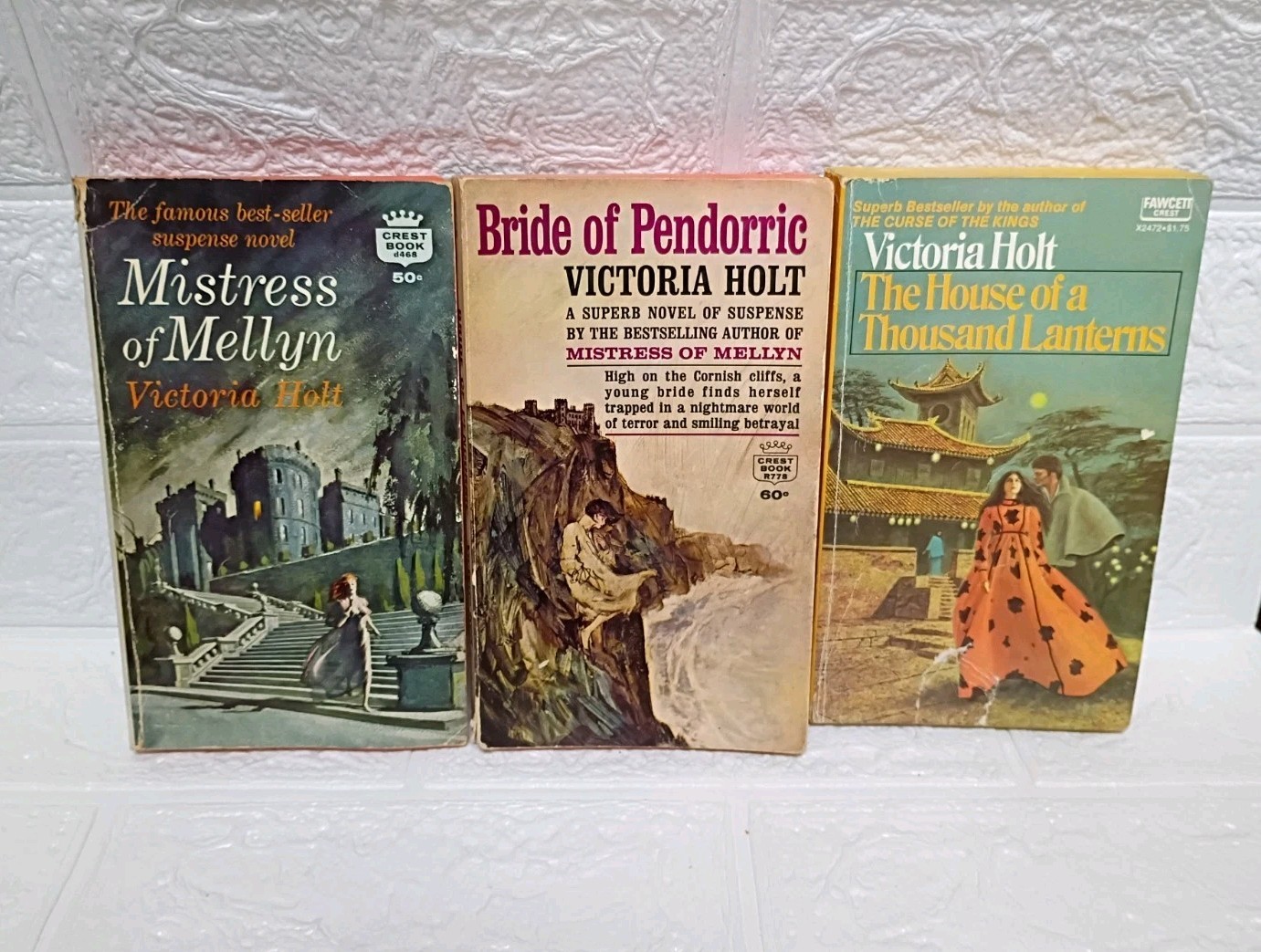 Victoria Holt Book Lot Of 9 Gothic Romance Novels