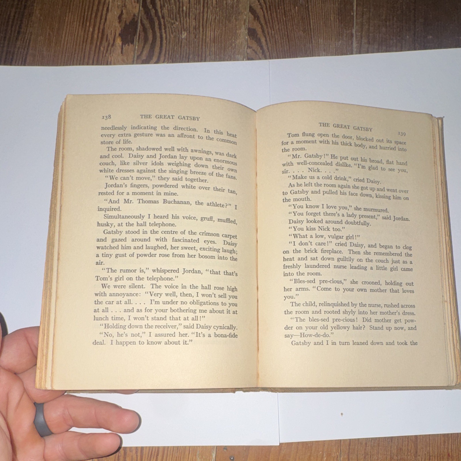 F. Scott Fitzgerald The Great Gatsby Hardcover 1925 Inscribed Grosset & Dunlap