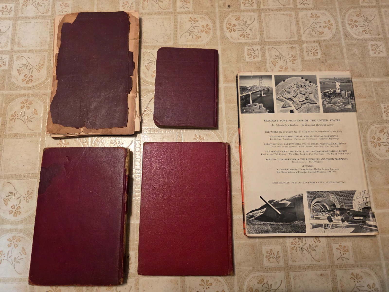 Lot Coast Artillery Drill Regulations books 1898 1906 1909 1914 Seacoast Defense
