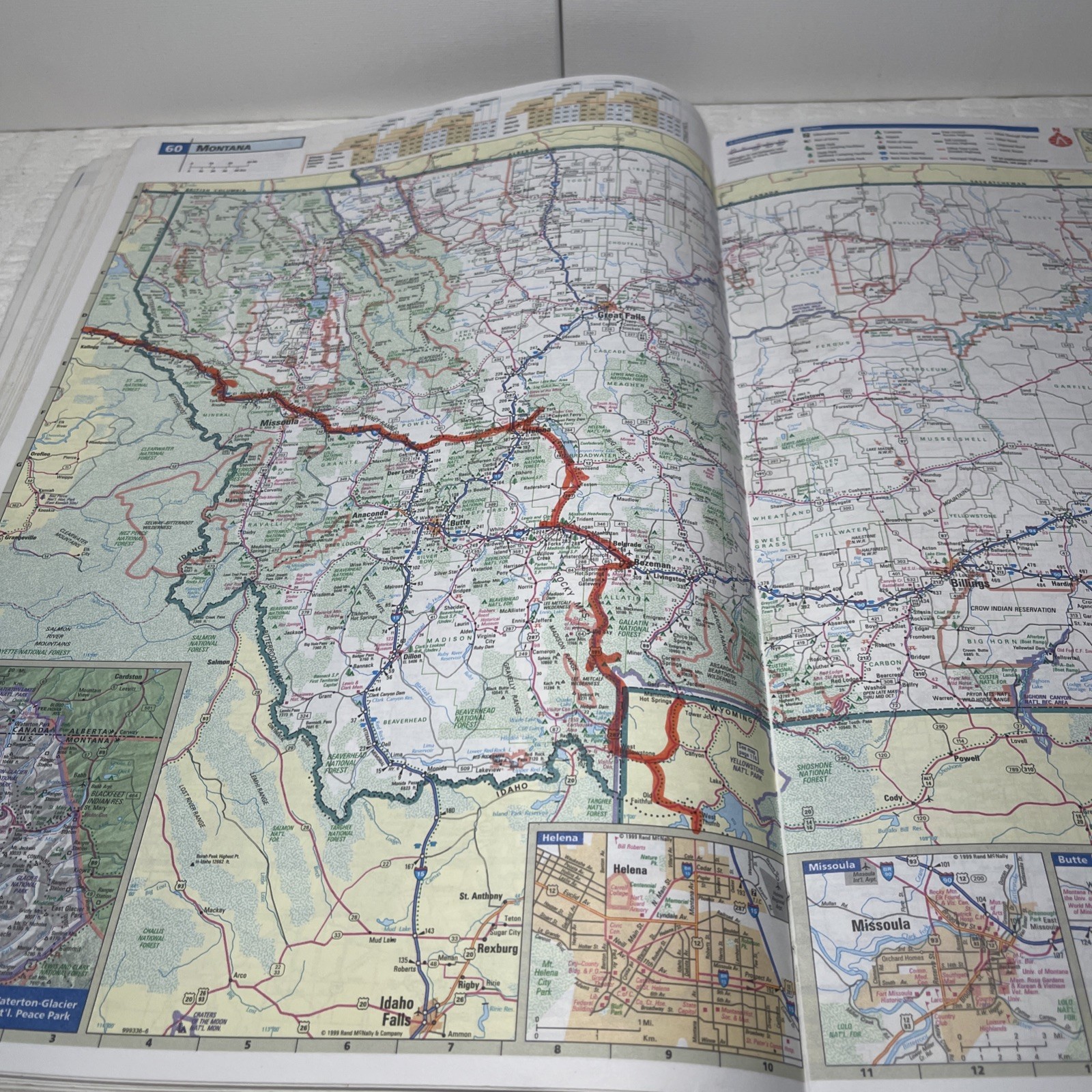 Rand McNally Road Atlas 1999: United States, Canada, Mexico