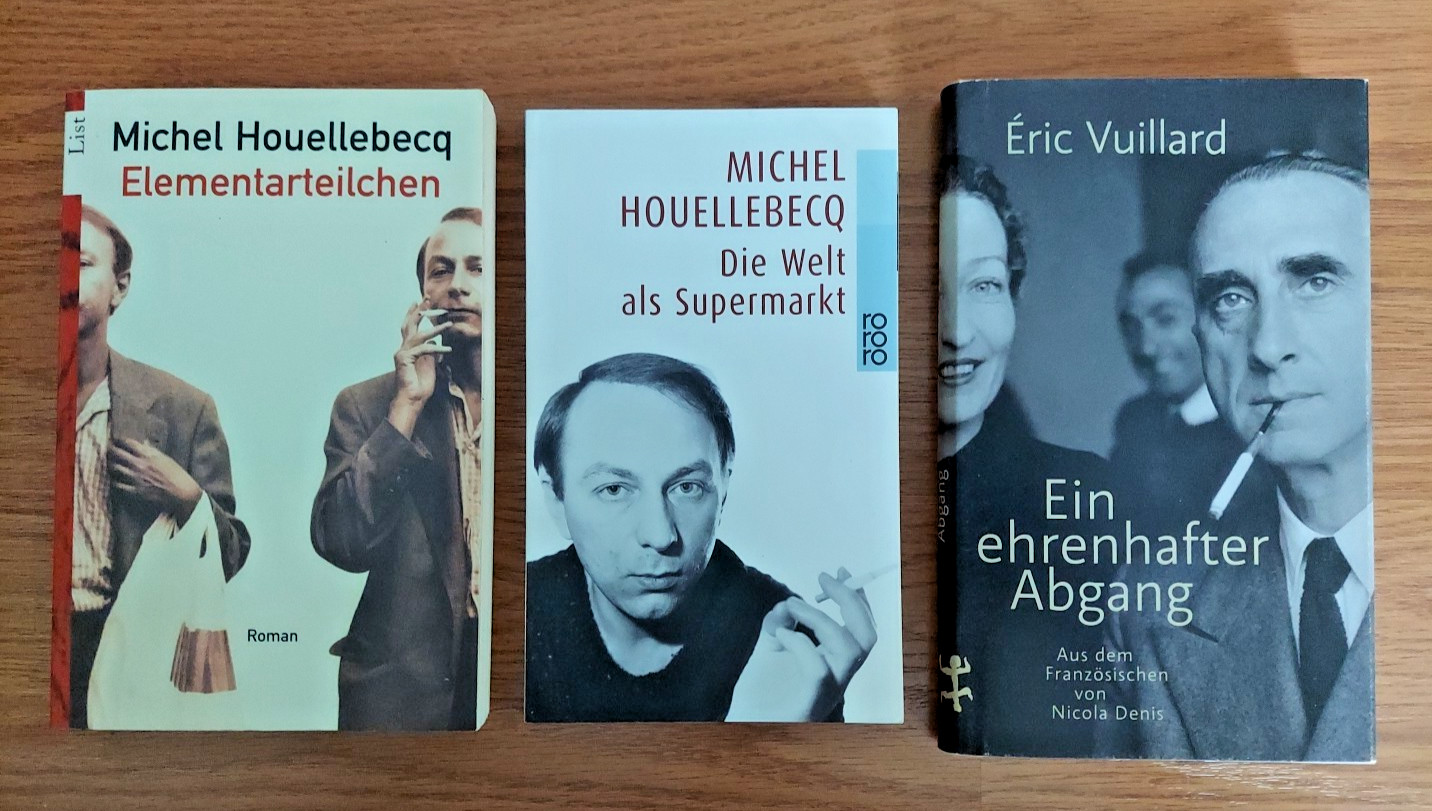 German Books Die Welt als Supermarkt Elementarteilchen Ein ehrenhafter Abgang