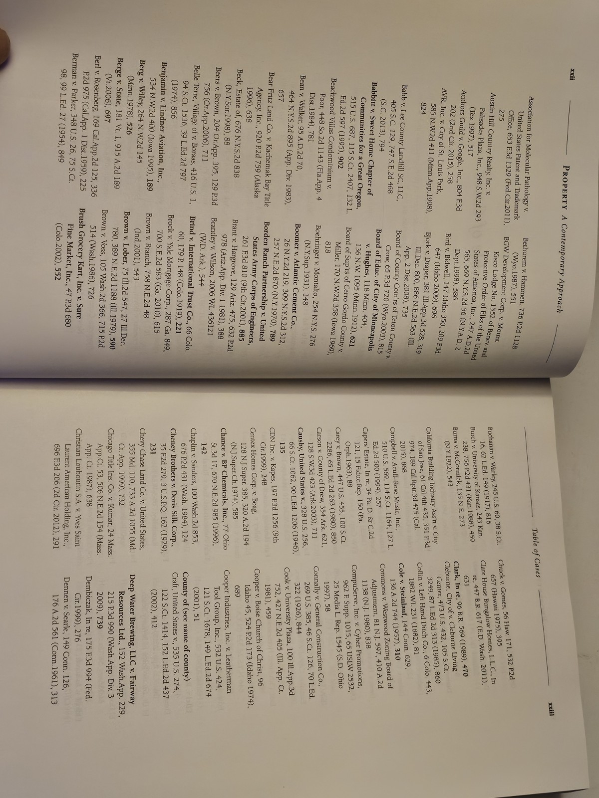 Property A Contemporary Approach 4th Edition Law School Textbook Sprankling
