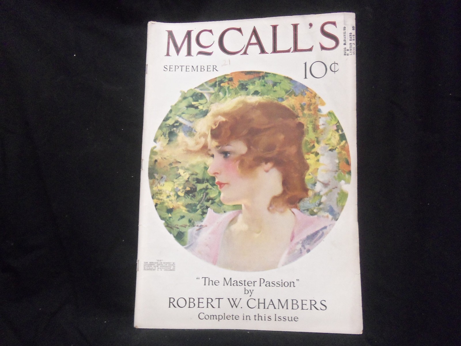 1921 SEPTEMBER MCCALL’S MAGAZINE – GREAT PHOTOS AND ADS – ST 1138