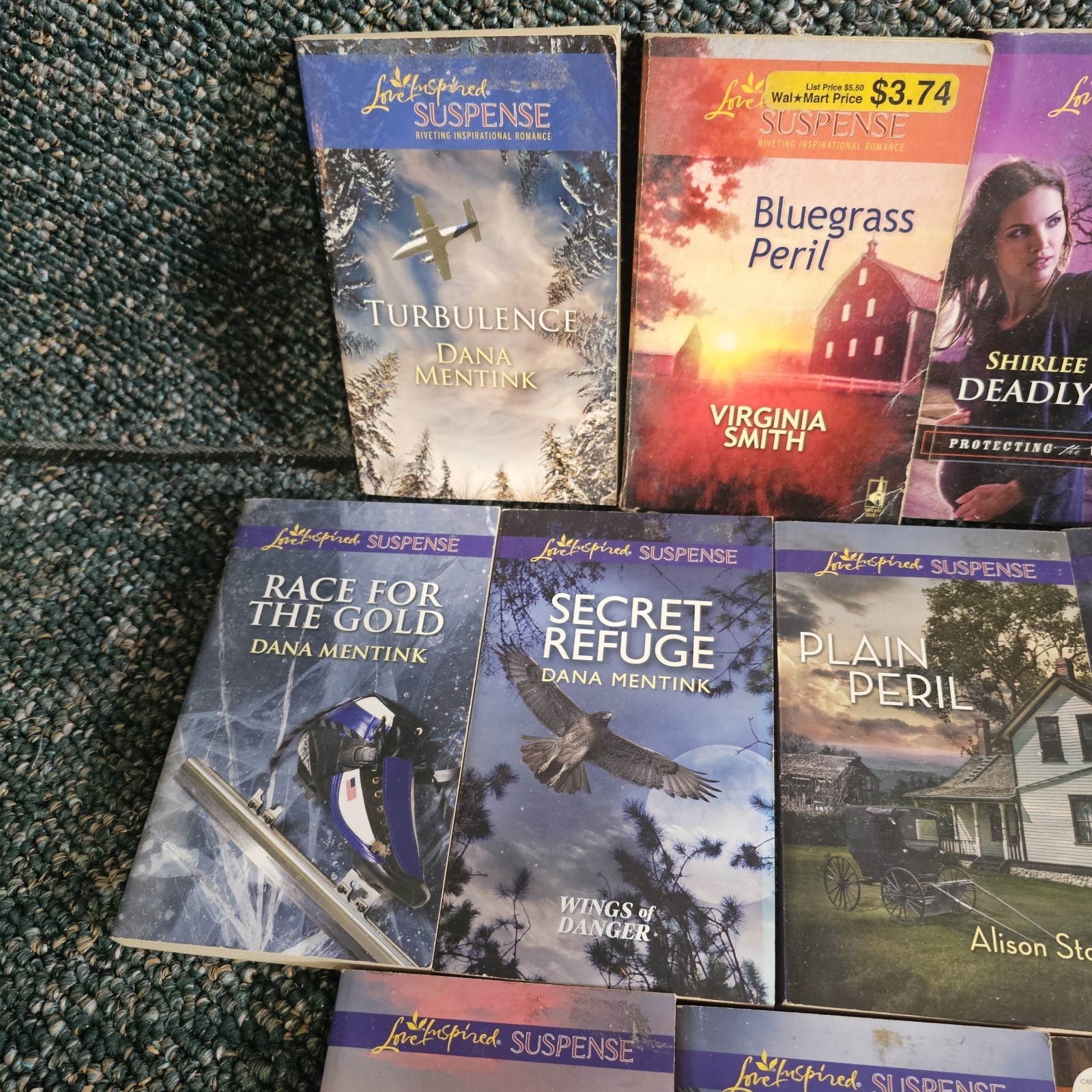 Love Inspired Suspense 15 Book Lot