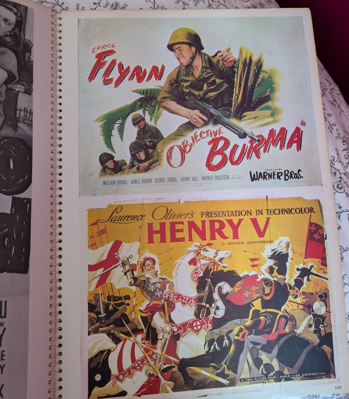50 Years of Movie Posters Large Spiral Bound Book John Kobal Hamlyn 1974
