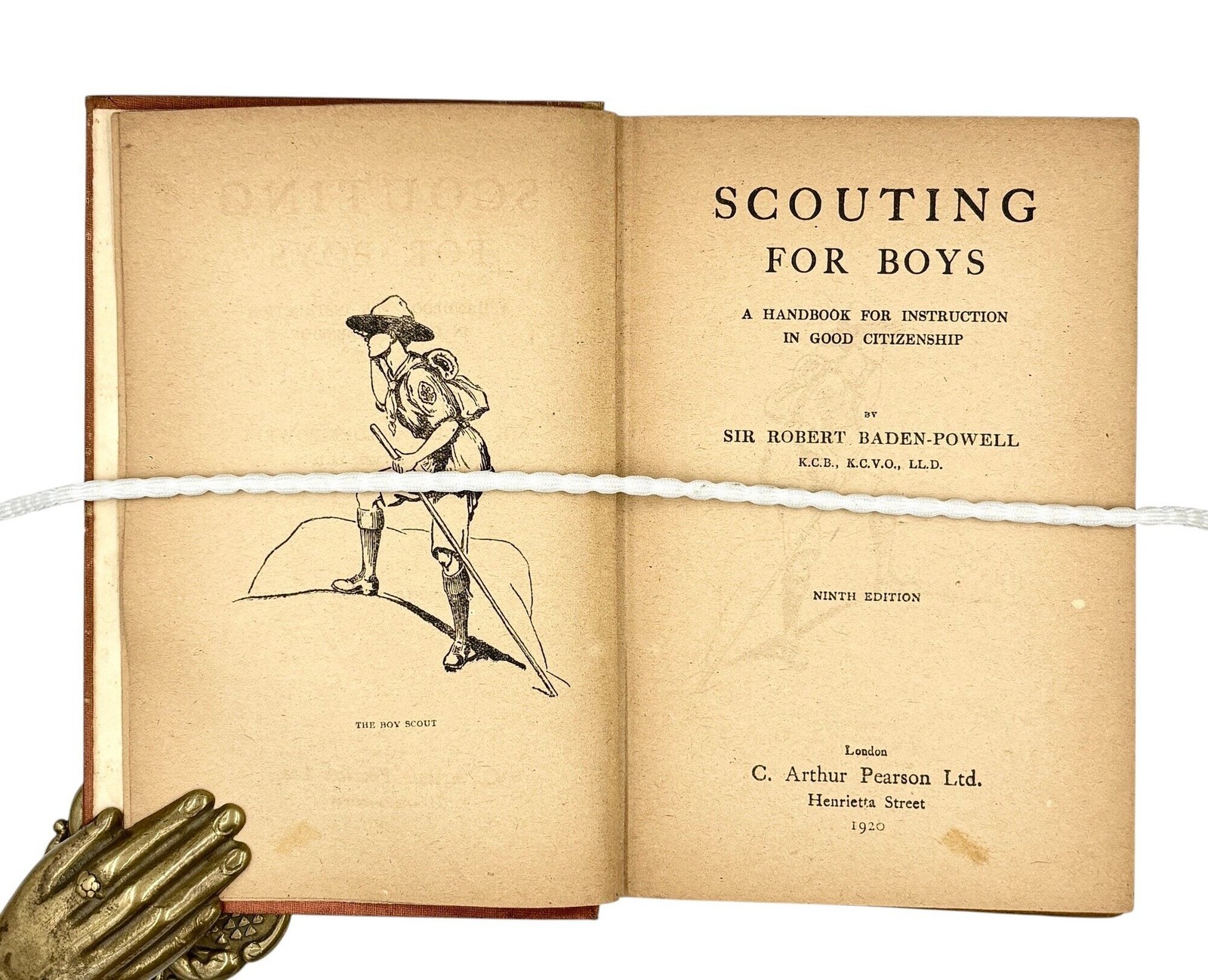 Sir Robert BADEN-POWELL / Scouting for Boys 1920