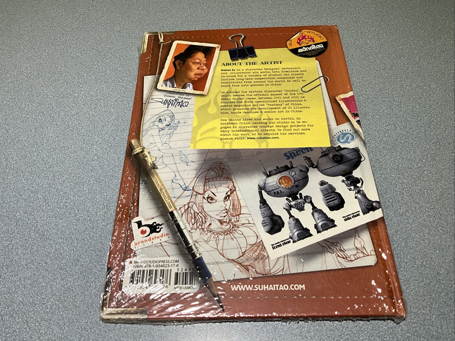 Rare Sealed ’10 The Art Scrapbook of Suhaitao Sketchbook 1st Edition Brandstudio