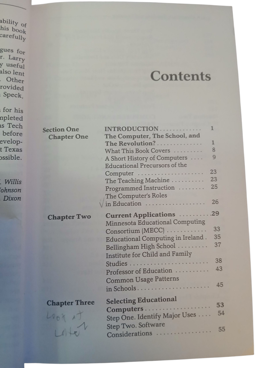 Computers Teaching and Learning Willis 1983 First Edition Education Dilithium